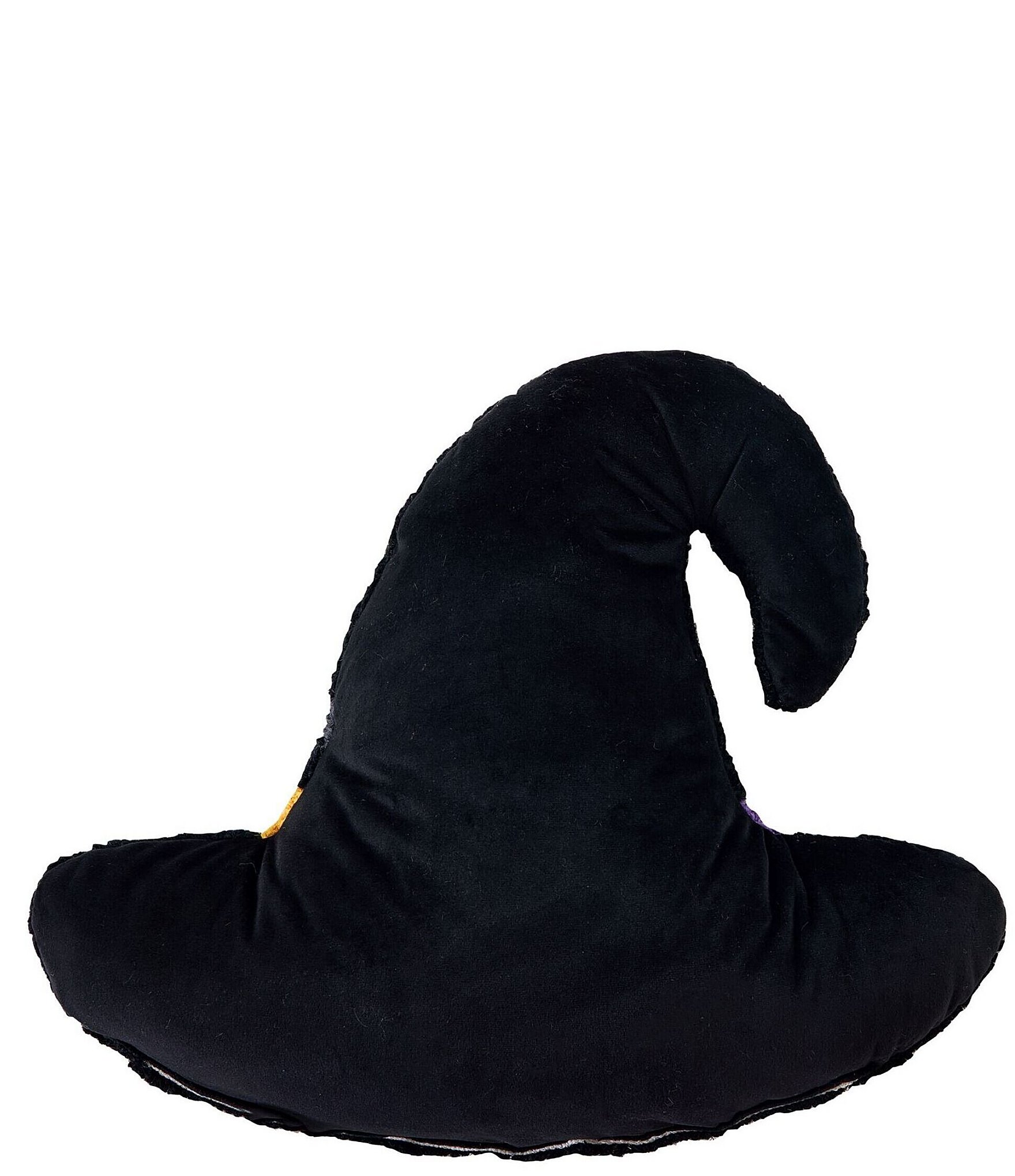 Peking Handicraft Shaped Witch Hat Wool Hook Pillow