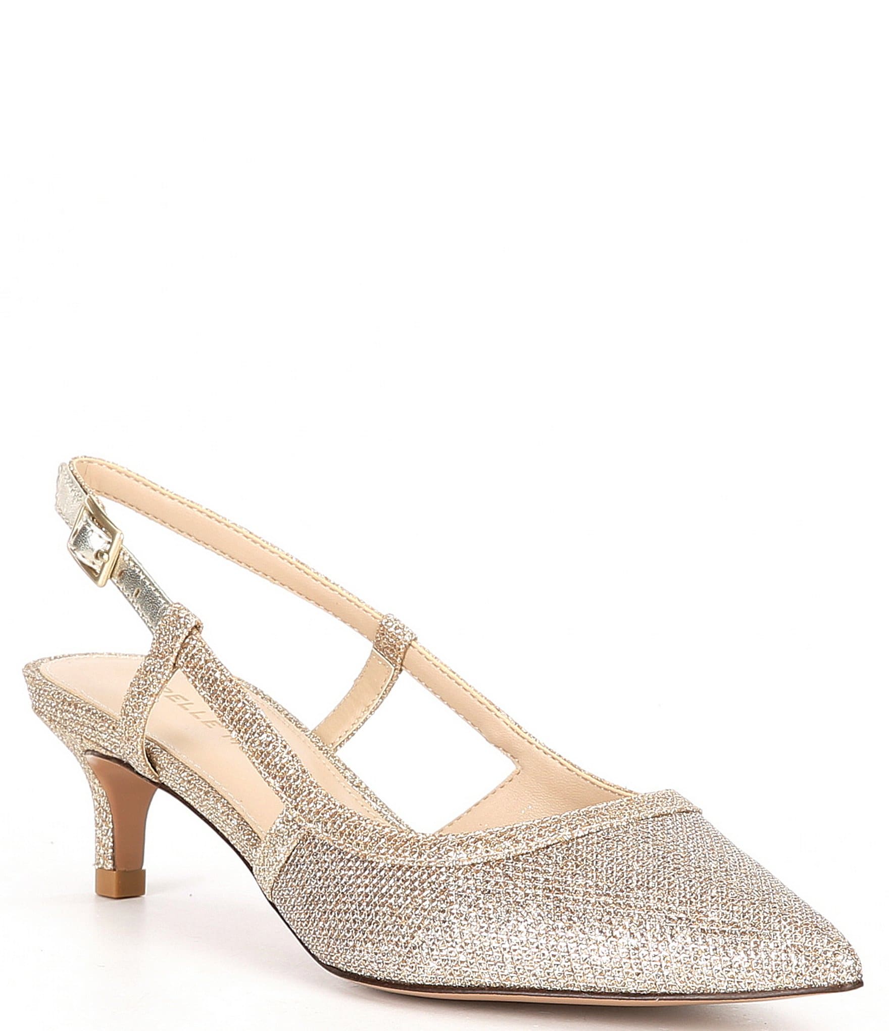 Pelle Moda Deeba Glitter Fabric Slingback Pumps | Dillard's