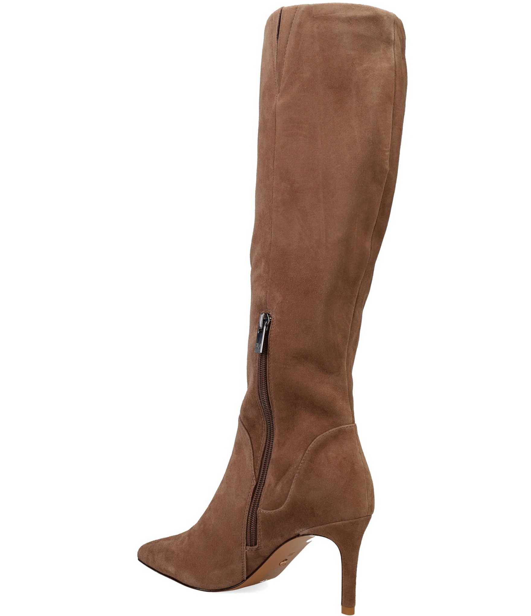 Pelle Moda Lidya Suede Stiletto Tall Boots