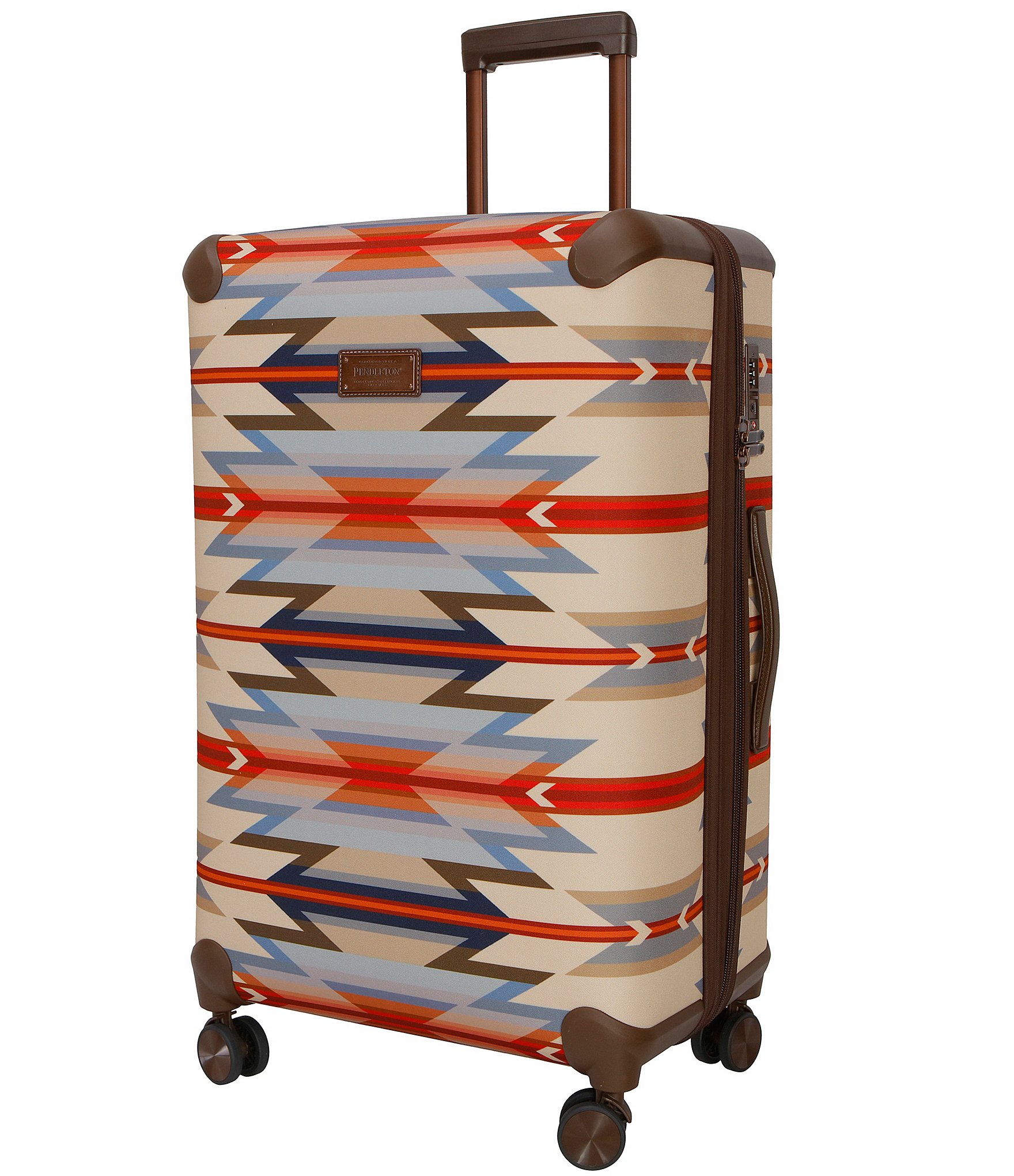 Pendleton Wyeth Trail 28#double; Hardside Polyester Upright Spinner Luggage
