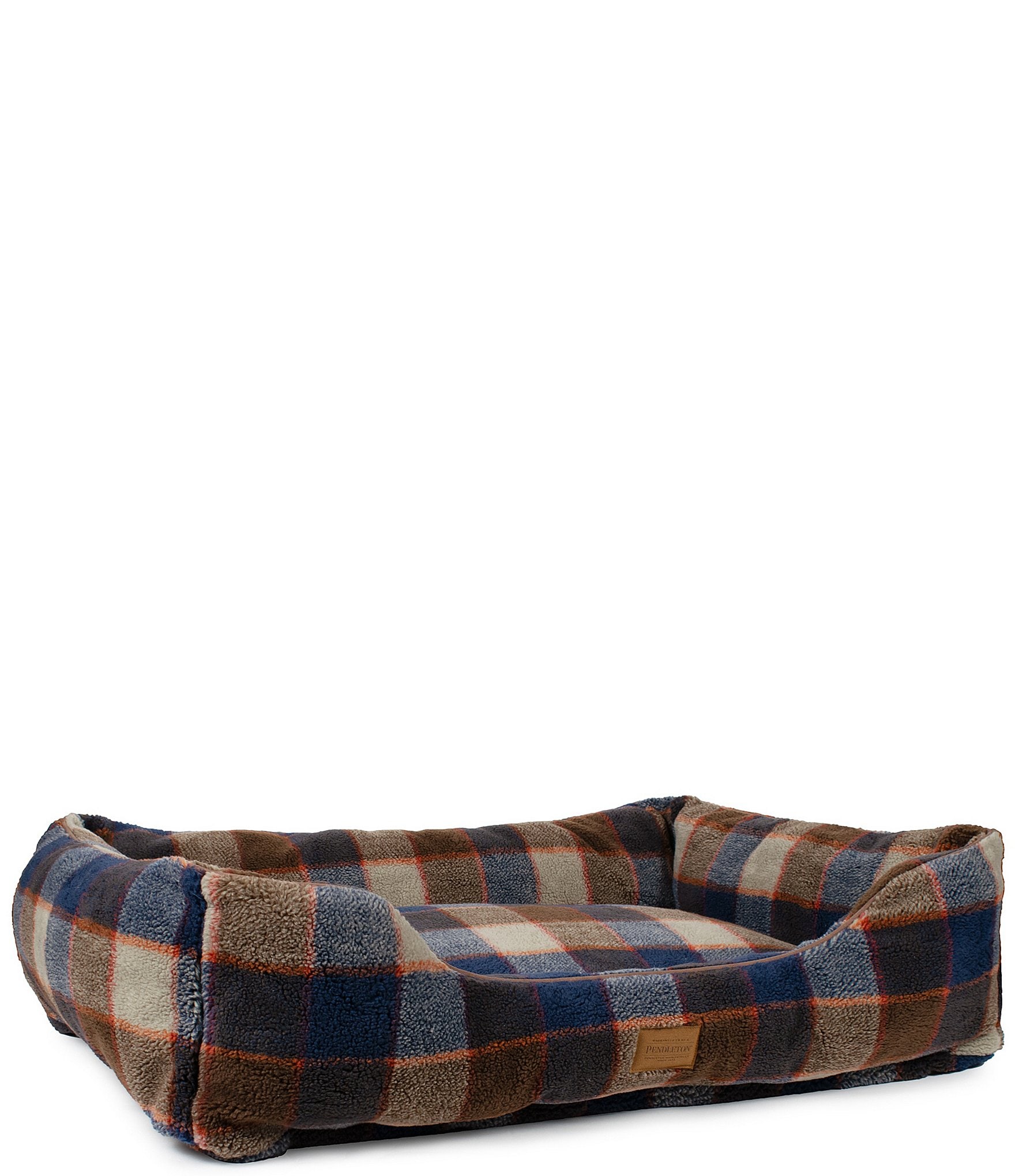 Pendleton Berber Kuddler Plaid Pet Bed