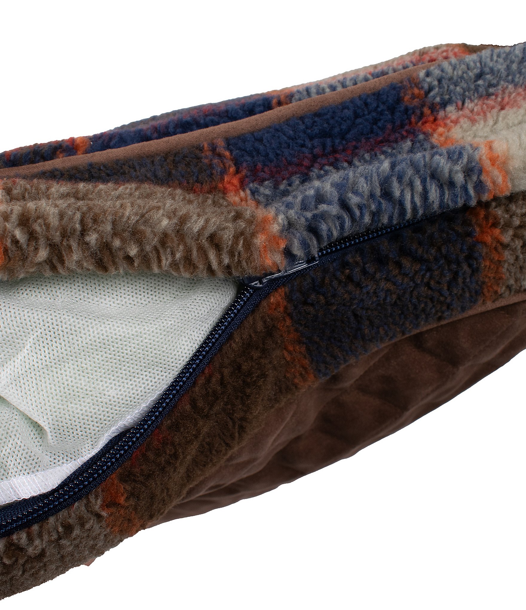 Pendleton Mountain Plaid Berber Pet Napper