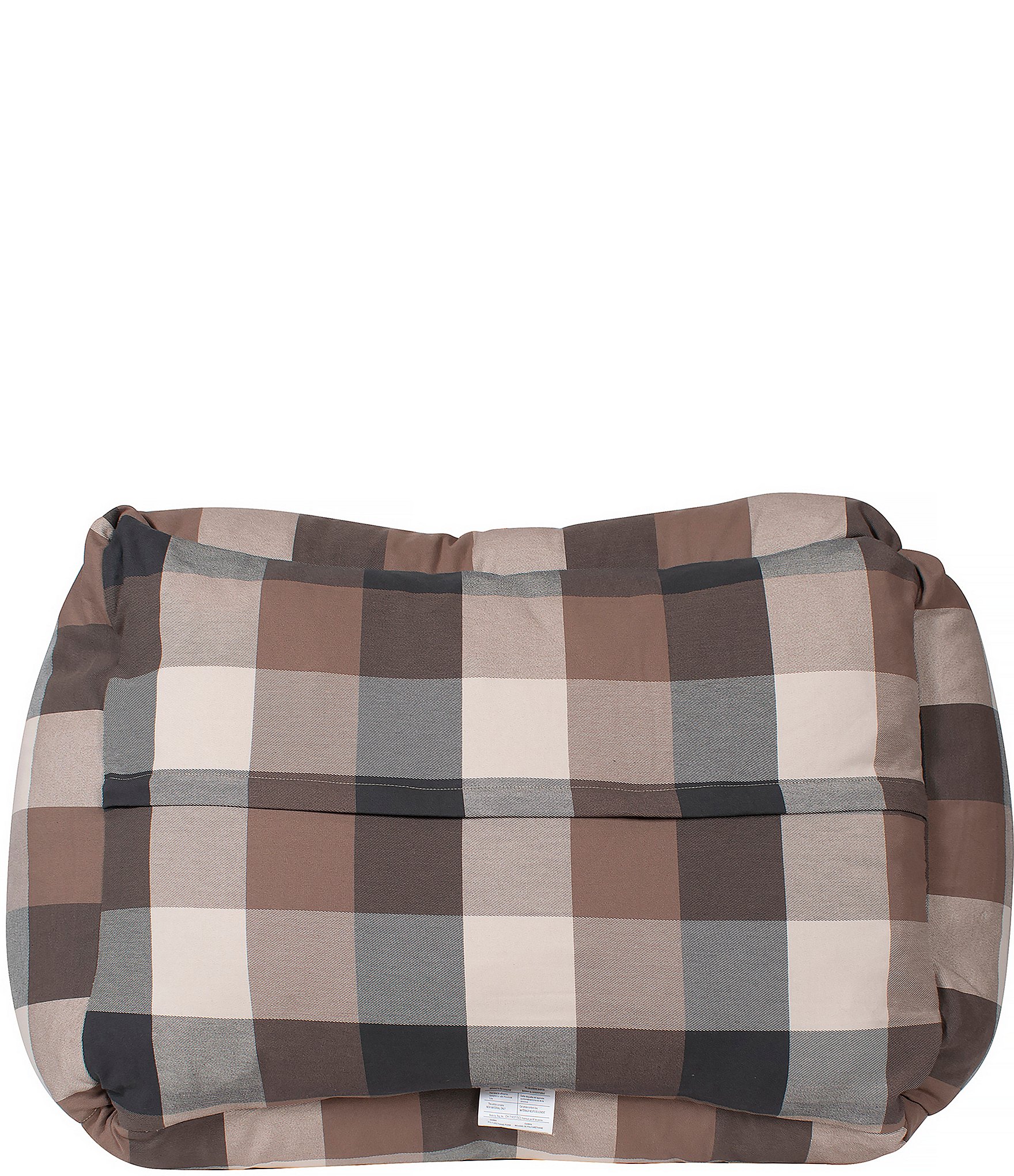 Pendleton Block Plaid Classic Kuddler Dog Bed with Removeable Cover