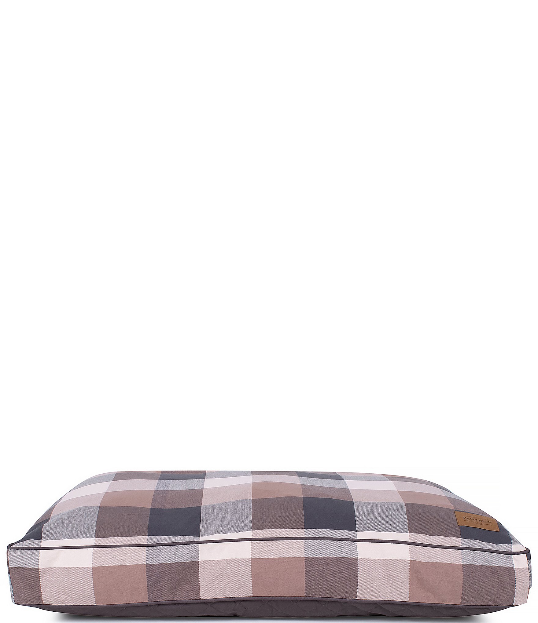 Pendleton Block Plaid Classic Napper Dog Bed with Removeable Cover