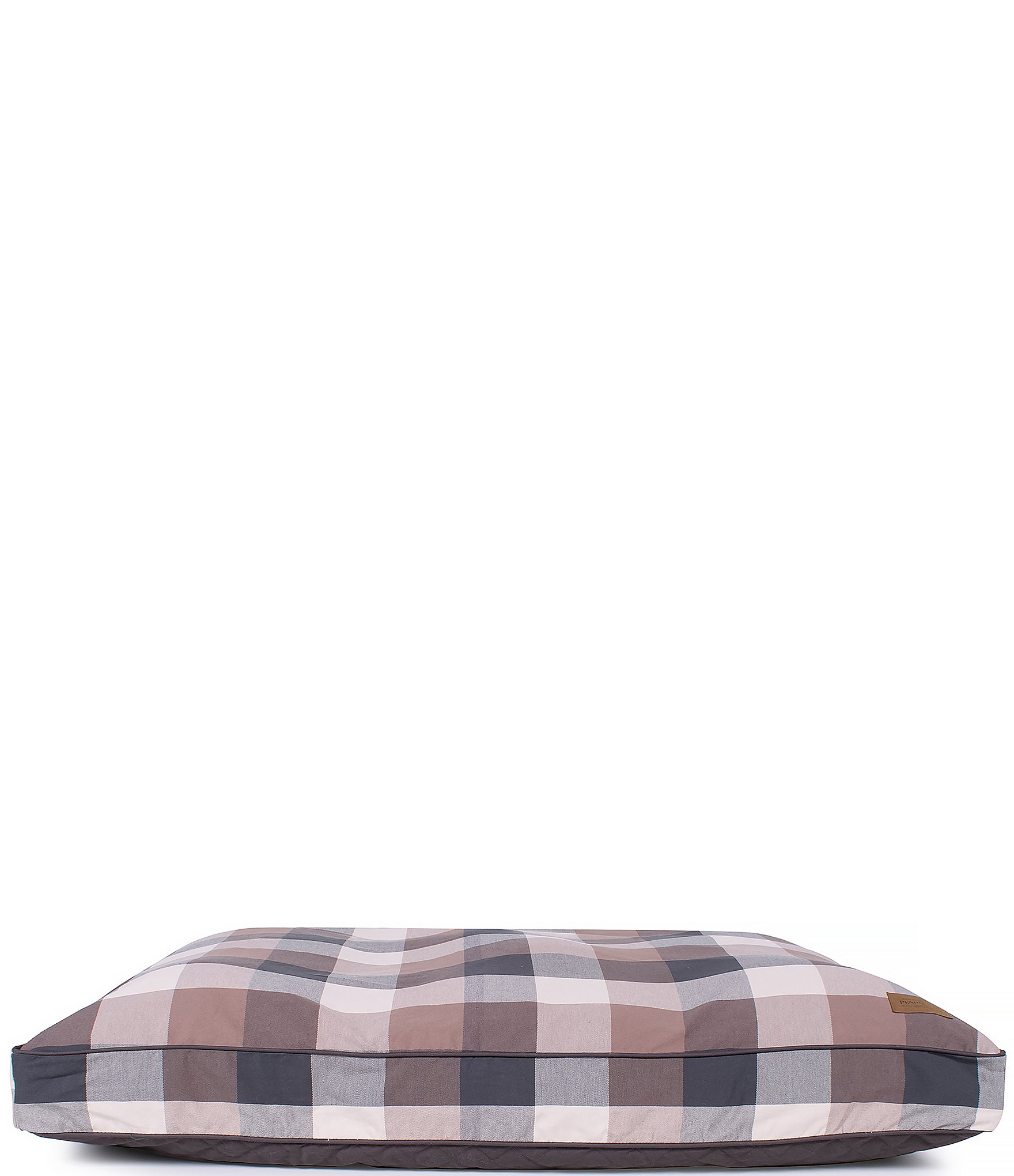 Pendleton Block Plaid Classic Napper Dog Bed with Removeable Cover