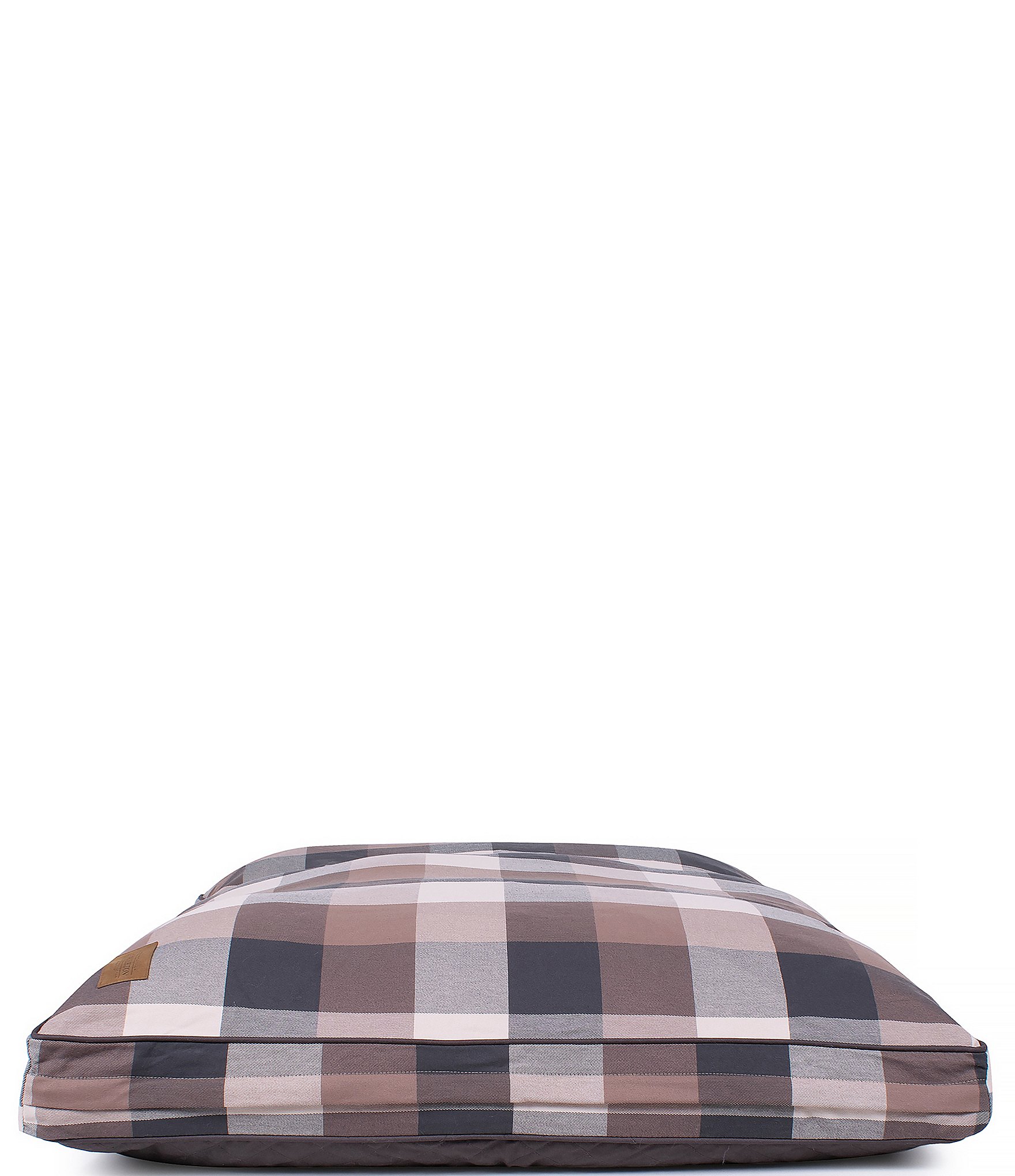 Pendleton Block Plaid Classic Napper Dog Bed with Removeable Cover