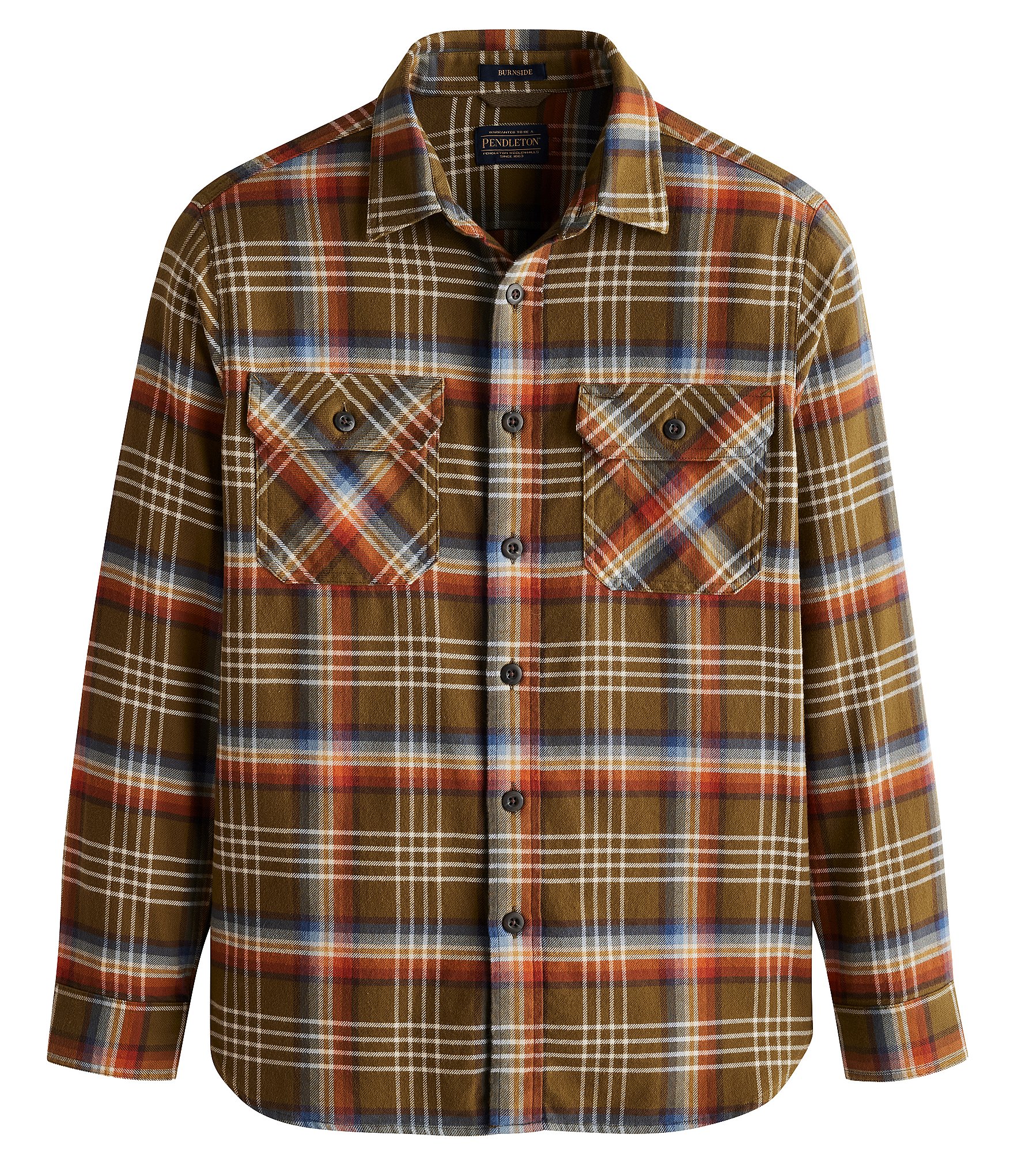 Pendleton Burnside Flannel Long Sleeve Woven Shirt | Dillard's