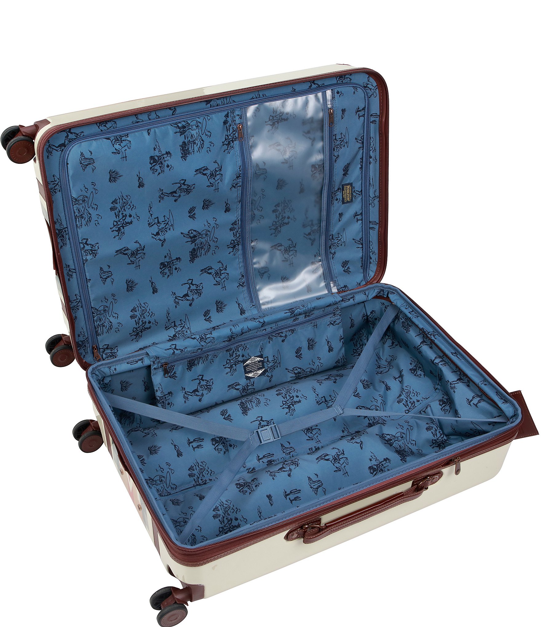 Dillards pendleton luggage on sale