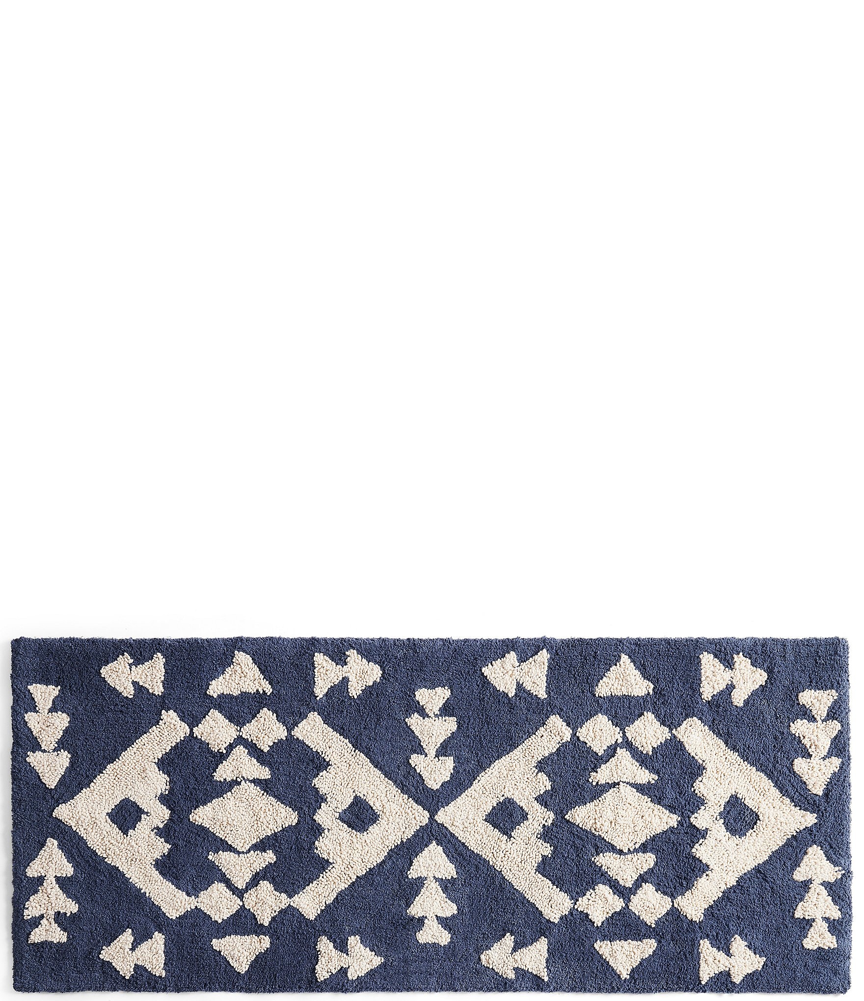 Pendleton Diamond Peak Geometric Pattern Bath Rug | Dillard's