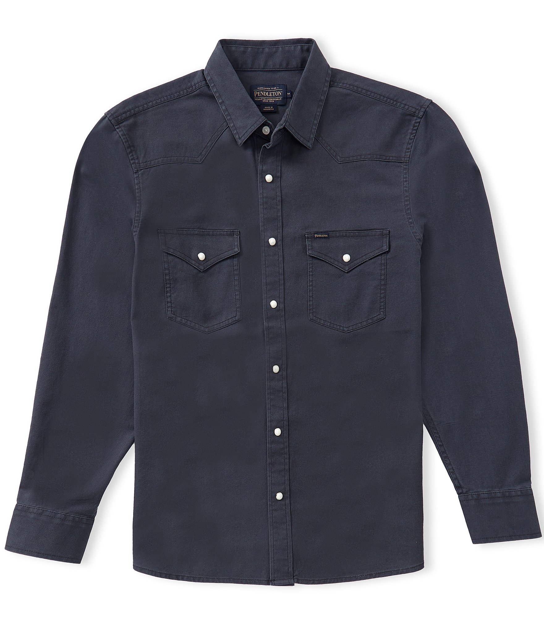 Pendleton Dillon Western Twill Long Sleeve Woven Shirt