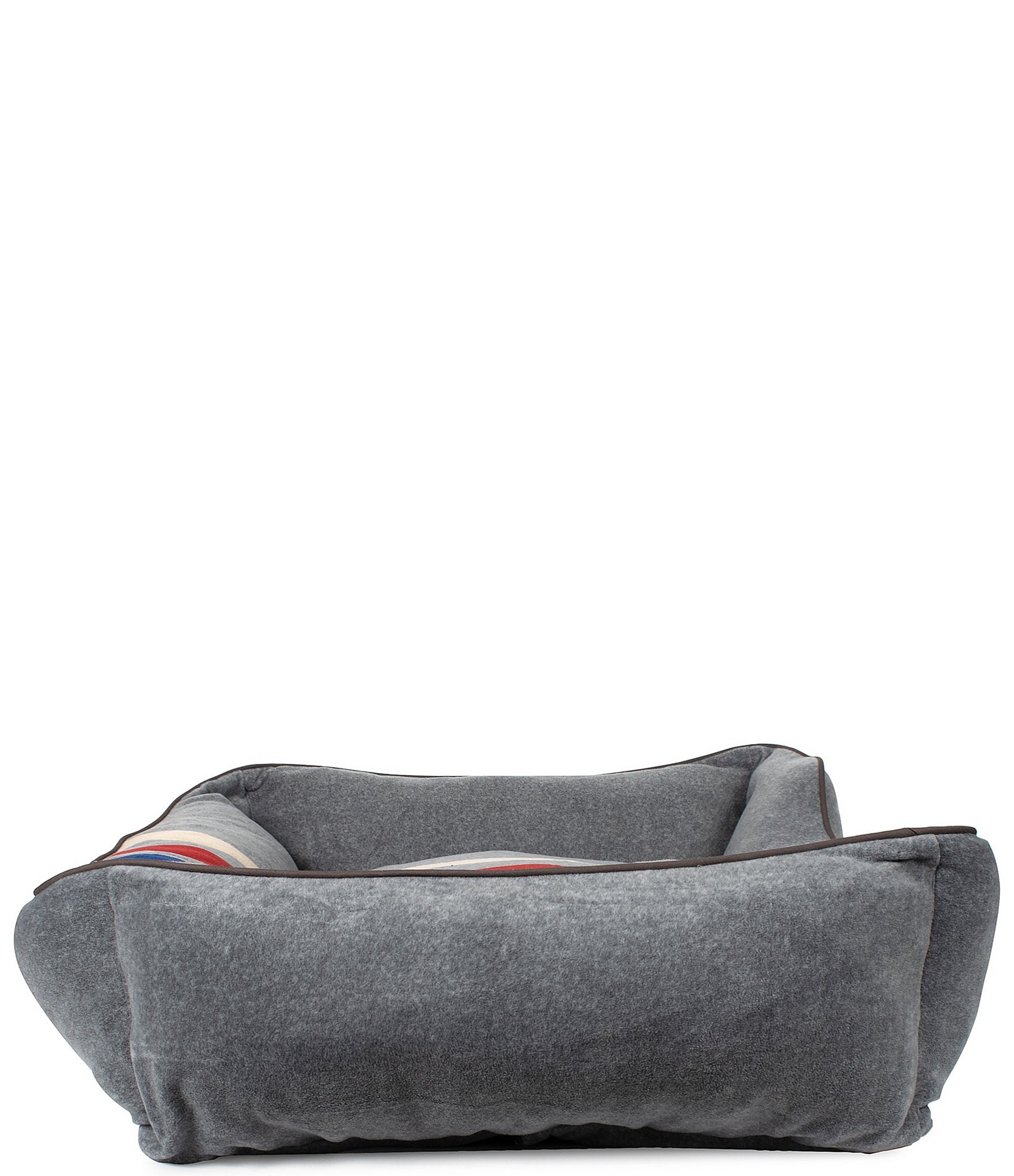 Pendleton Fleece Kuddler Striped Pet Bed
