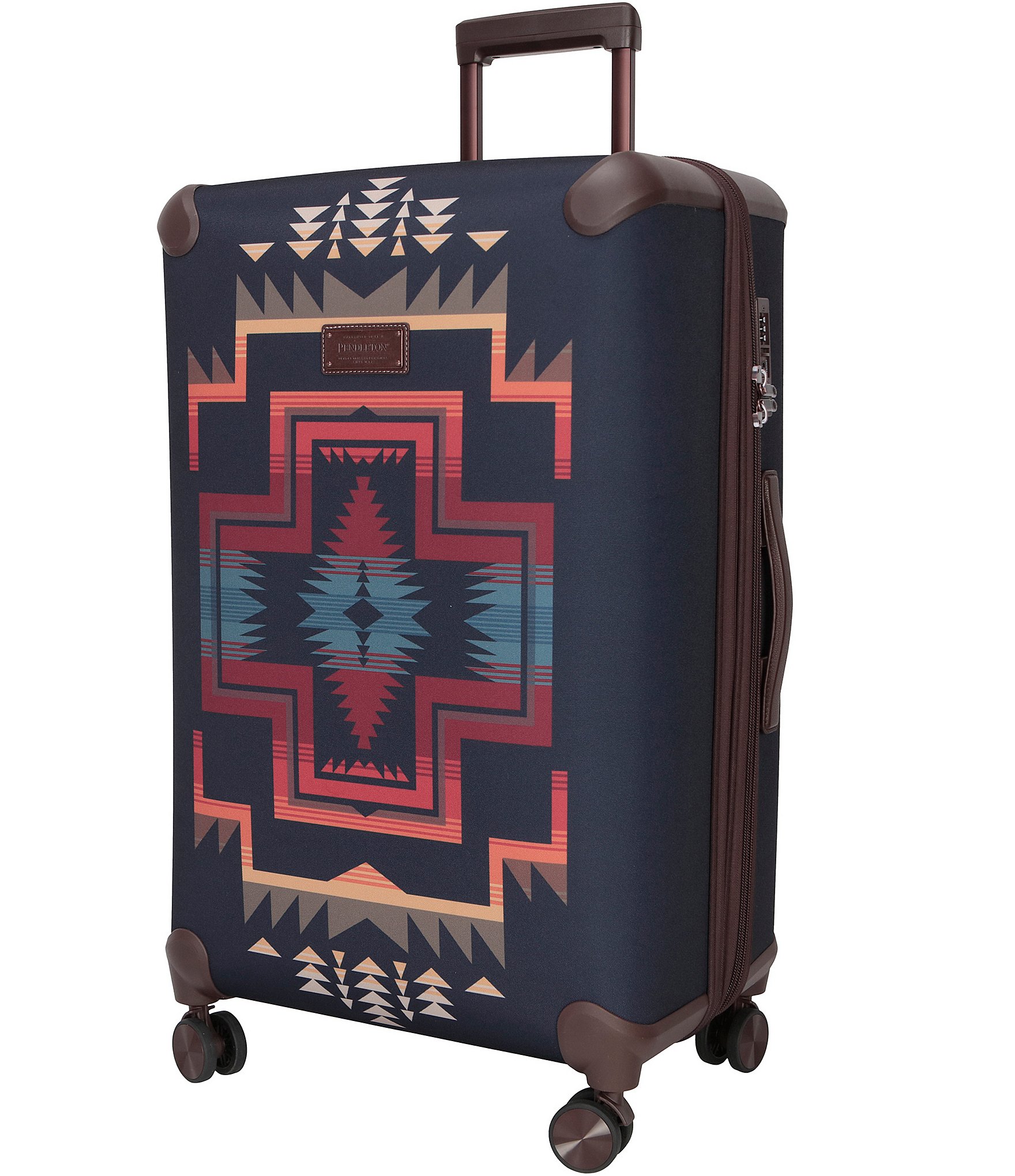 Pendleton Harding Star 28#double; Hardside Polyester Upright Spinner Luggage