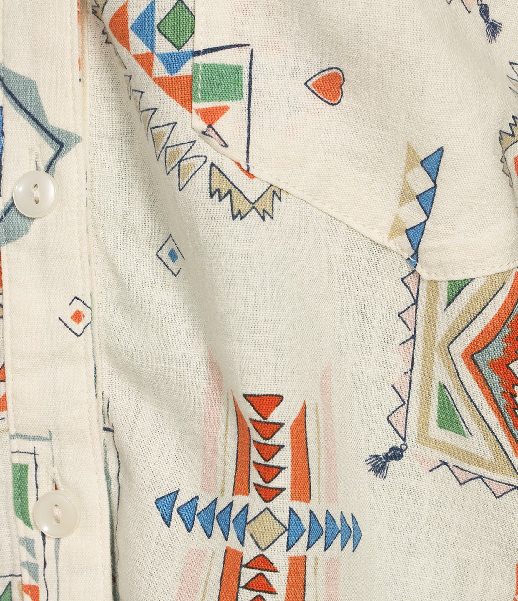 Pendleton Harlow Printed Spread Collar Short Sleeve Shirt
