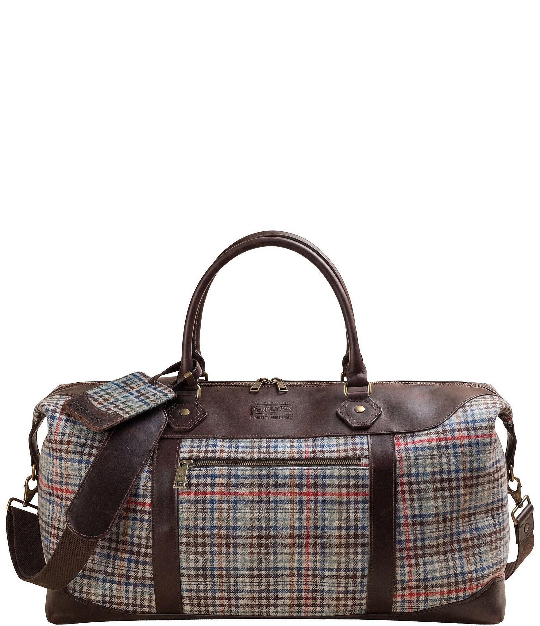 Pendleton Heritage Collection Checked Weekender Bag