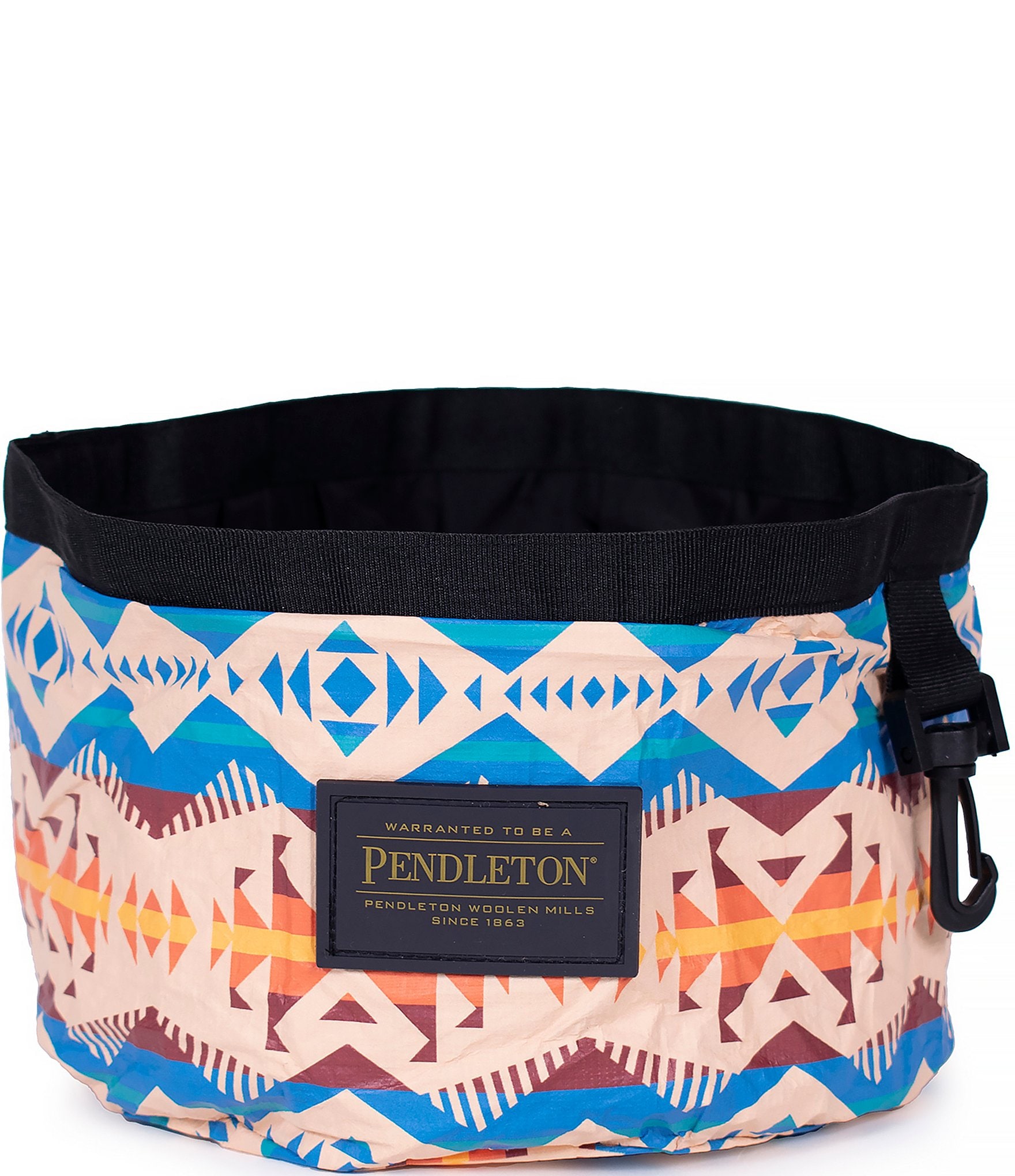 Pendleton Los Lunas Patterned Pet Travel Water Bowl