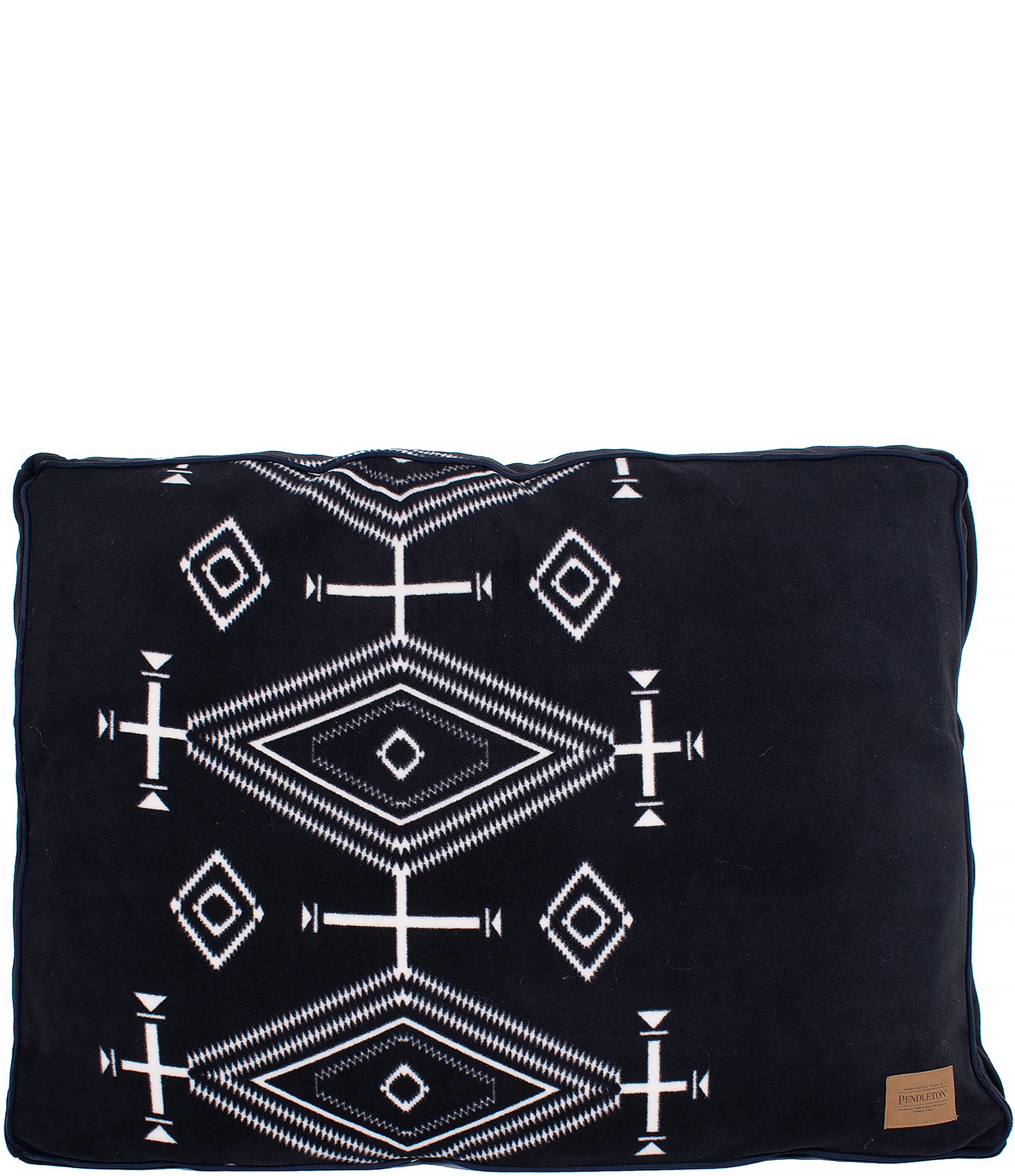 Pendleton Los Ojos Classics Napper Fleece Dog Bed with Removable Cover