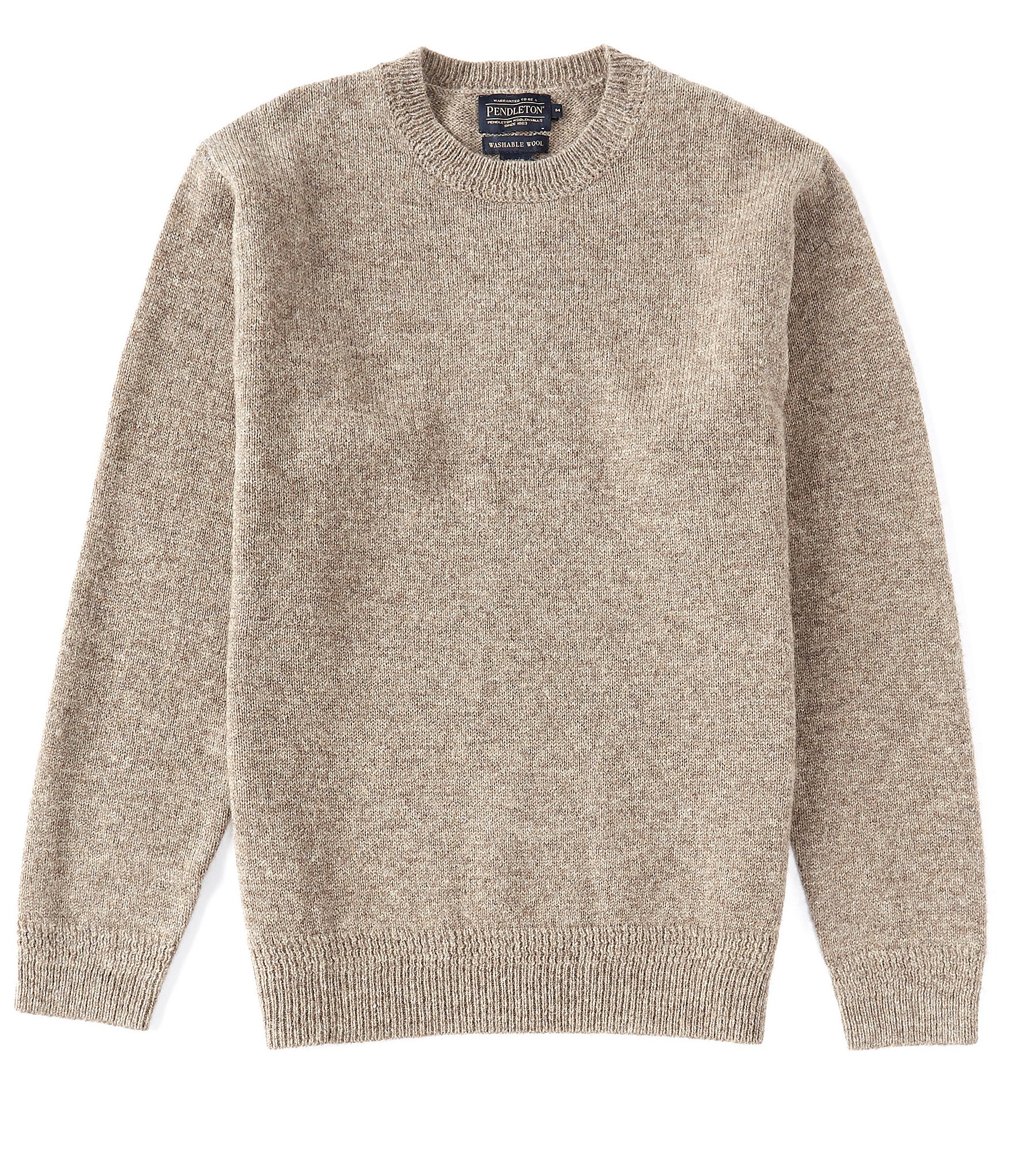 Pendleton Shetland Wool Crew Sweater | Dillard's