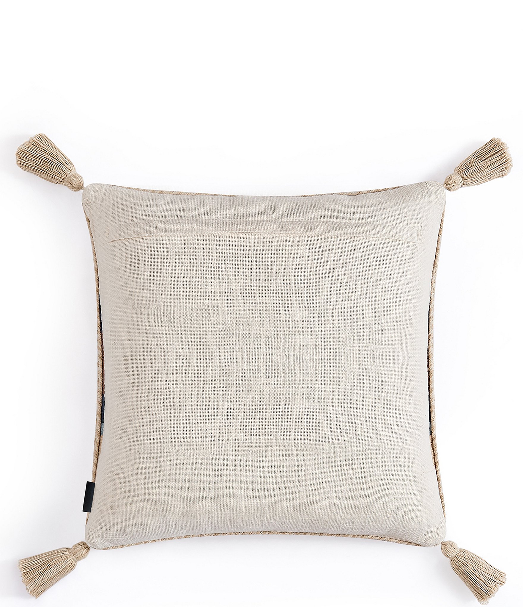Pendleton Shiprock Collection by Pendleton Geometric Print Tassel Square Pillow