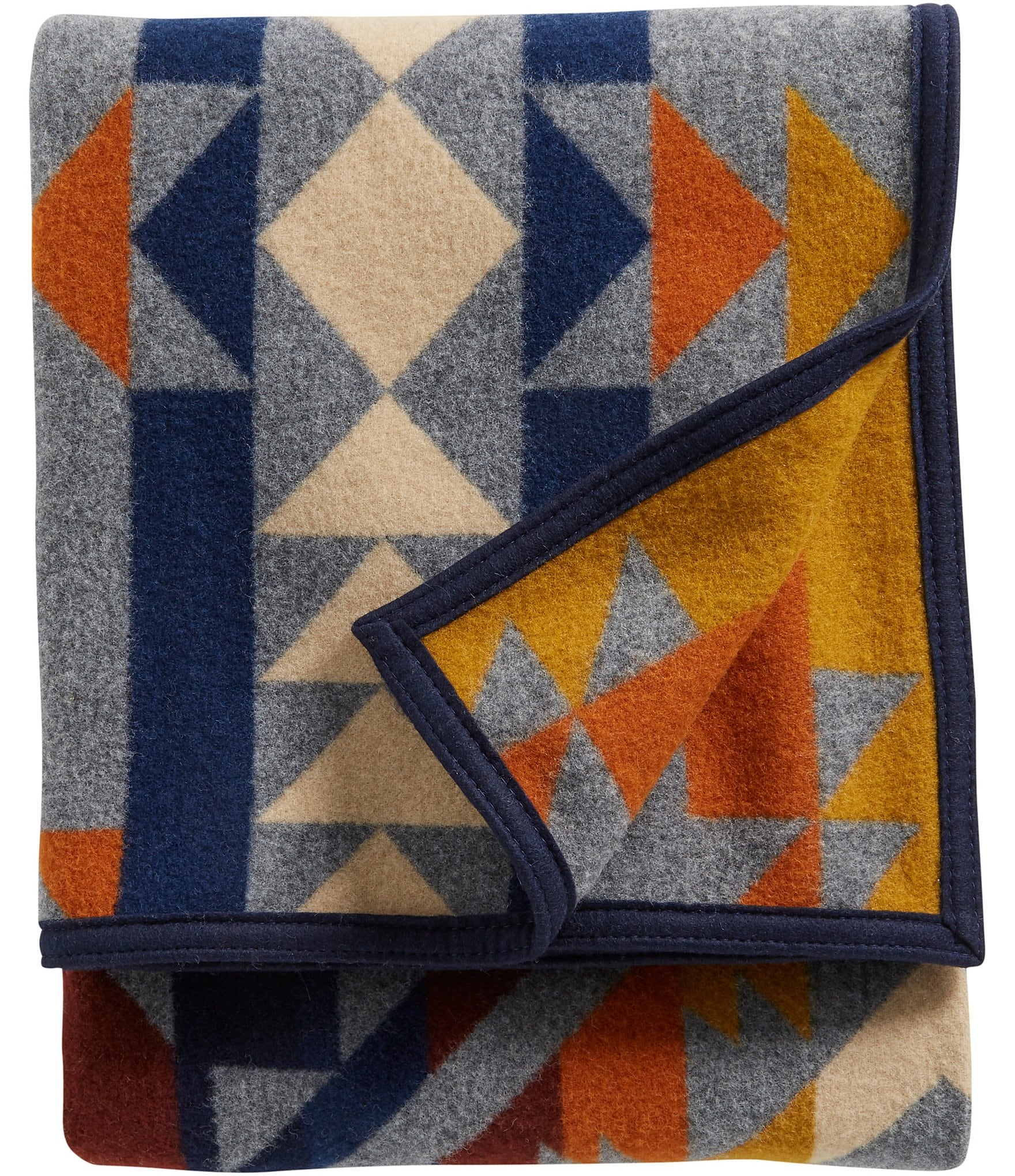 Pendleton Smith Rock Southwestern Print Jacquard Blanket Throw Dillard's