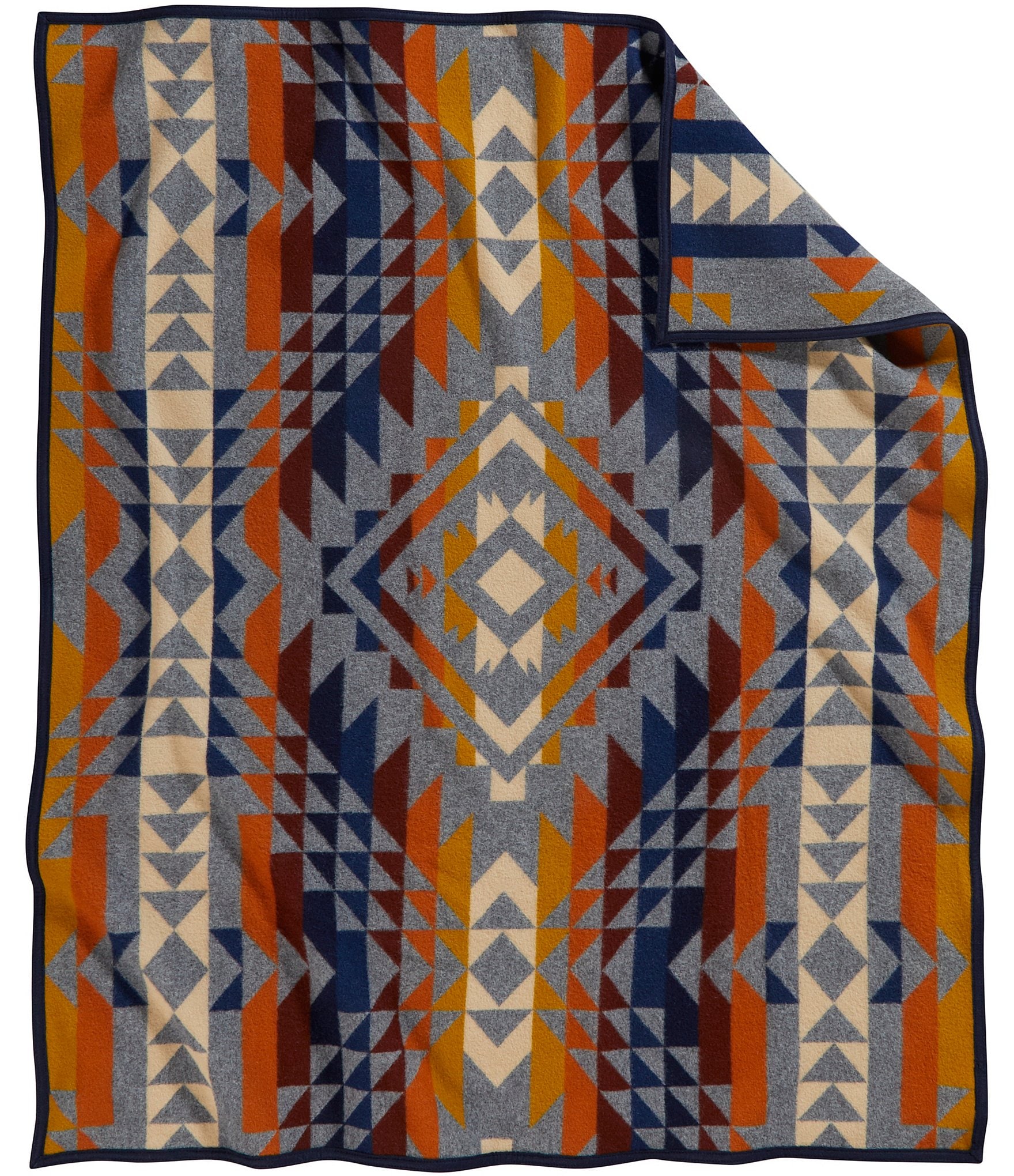 Pendleton Smith Rock Southwestern Print Jacquard Blanket Throw