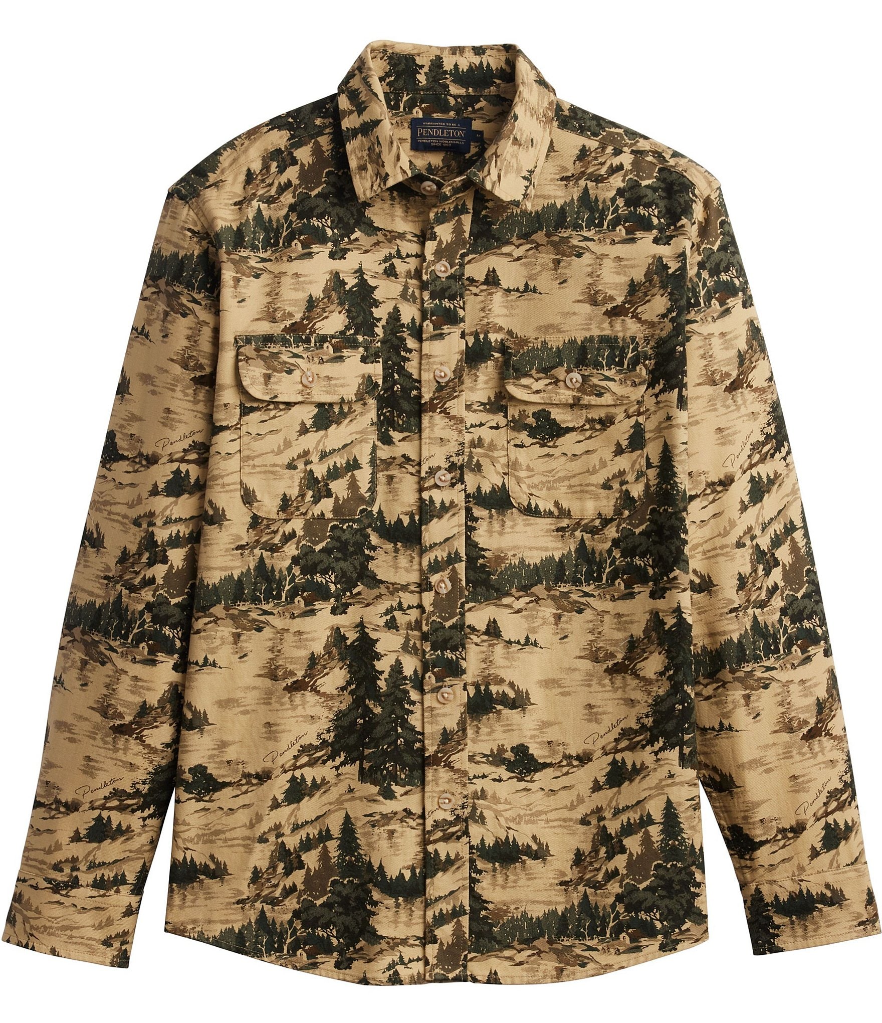 Pendleton Tanner Twill Long Sleeve Woven Shirt