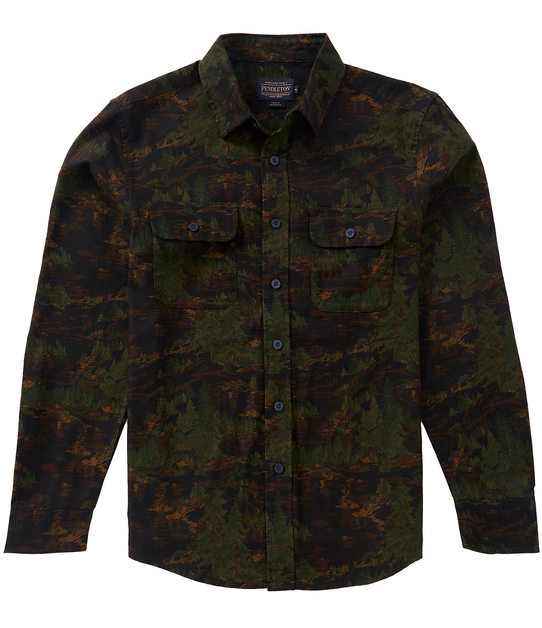 Pendleton Tanner Twill Long Sleeve Woven Shirt