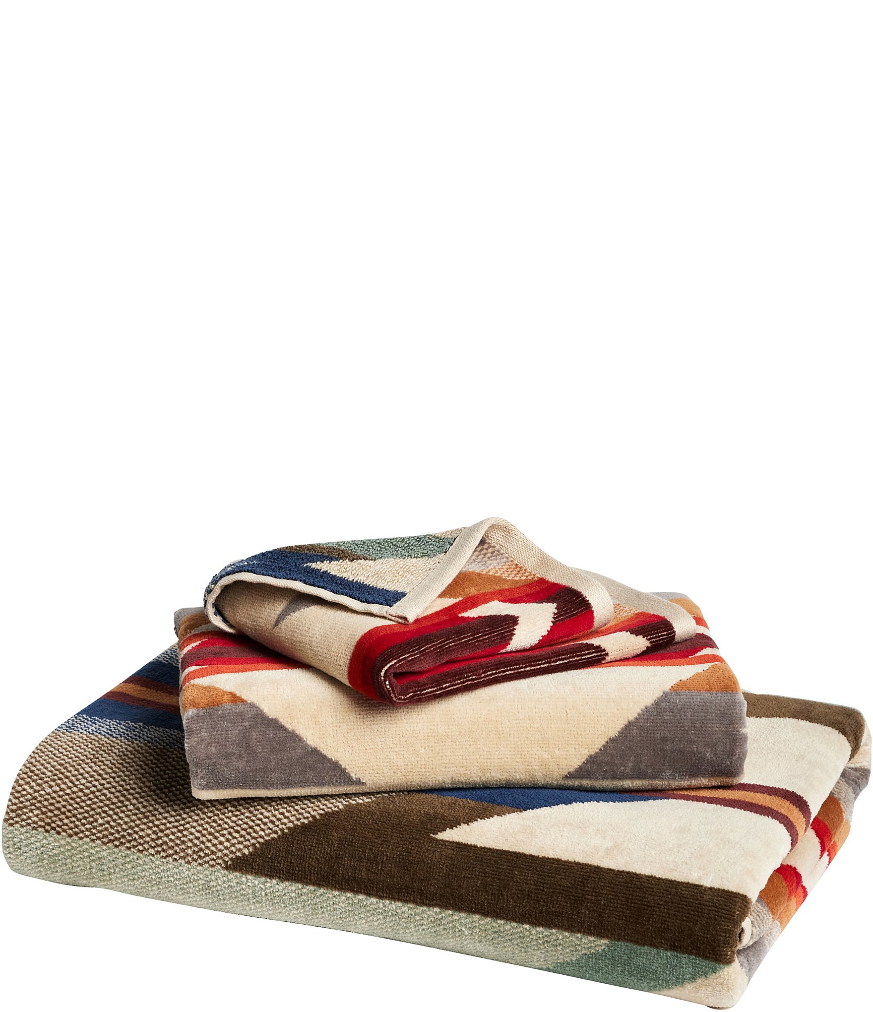 TWO sets of Pendleton 3 piece towel deals sets