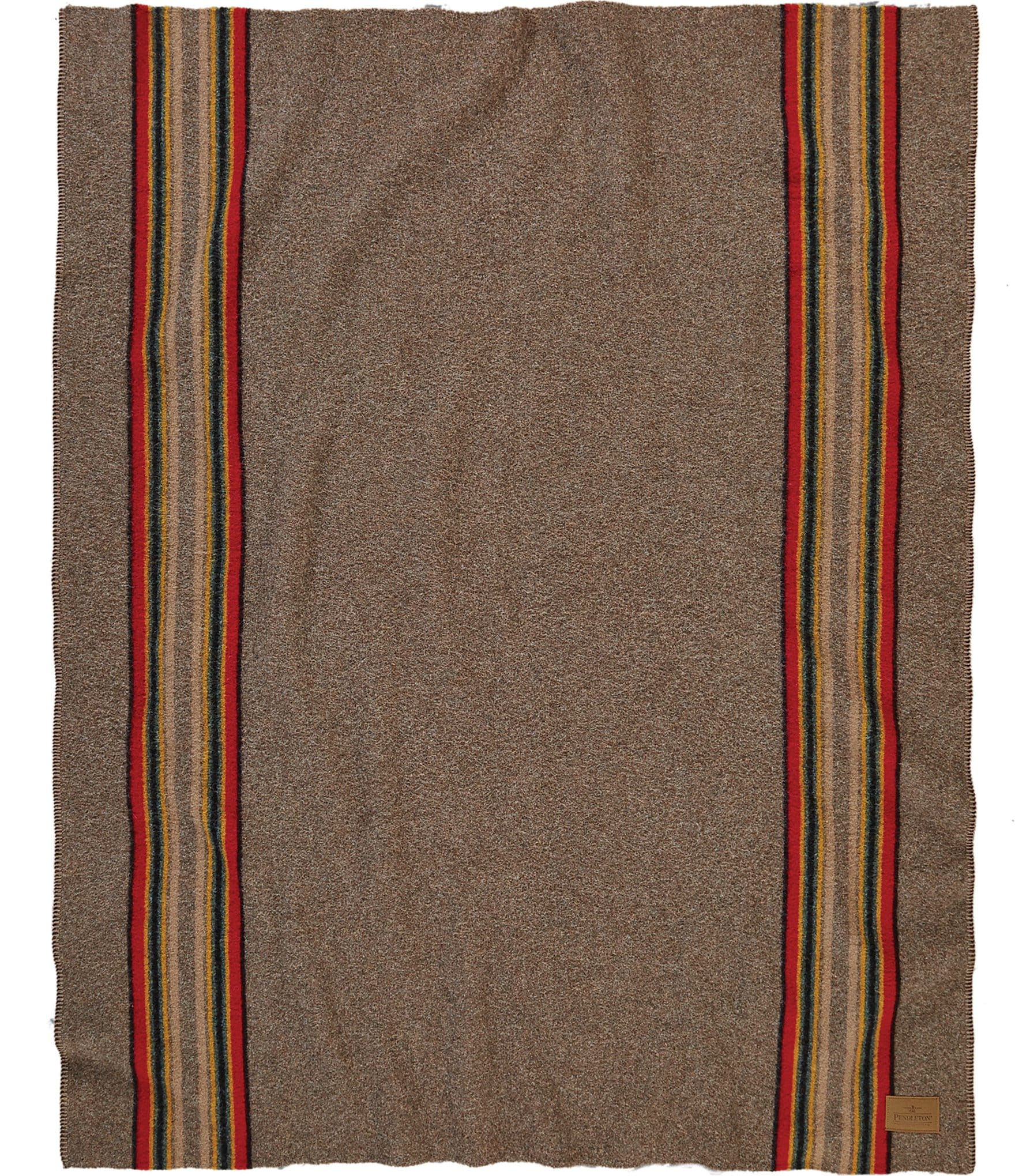 Pendleton Wool Yakima Stripe Camp Throw Blanket