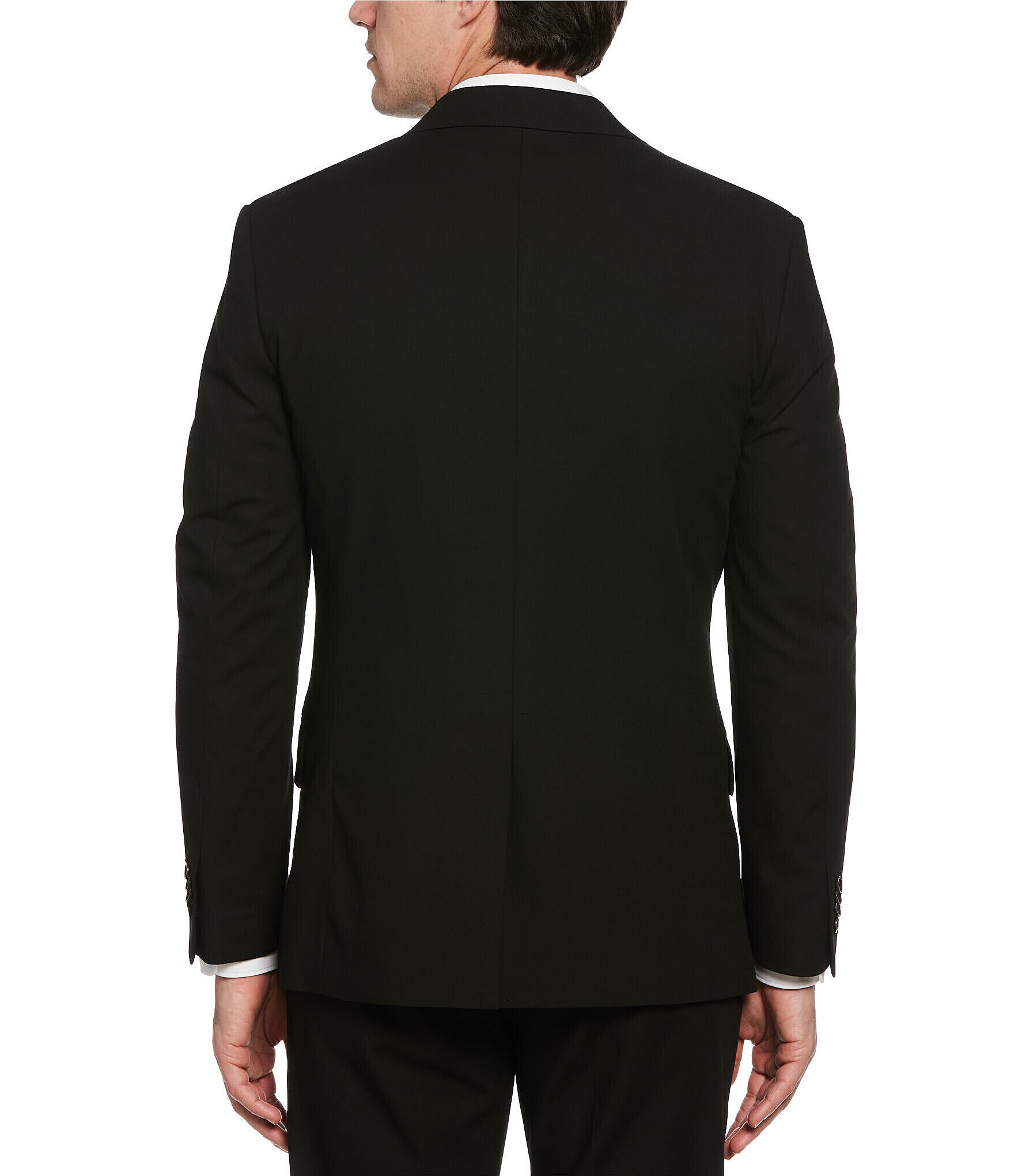 Perry Ellis Big & Tall Performance Stretch Dobby Louis Suit Separates Jacket