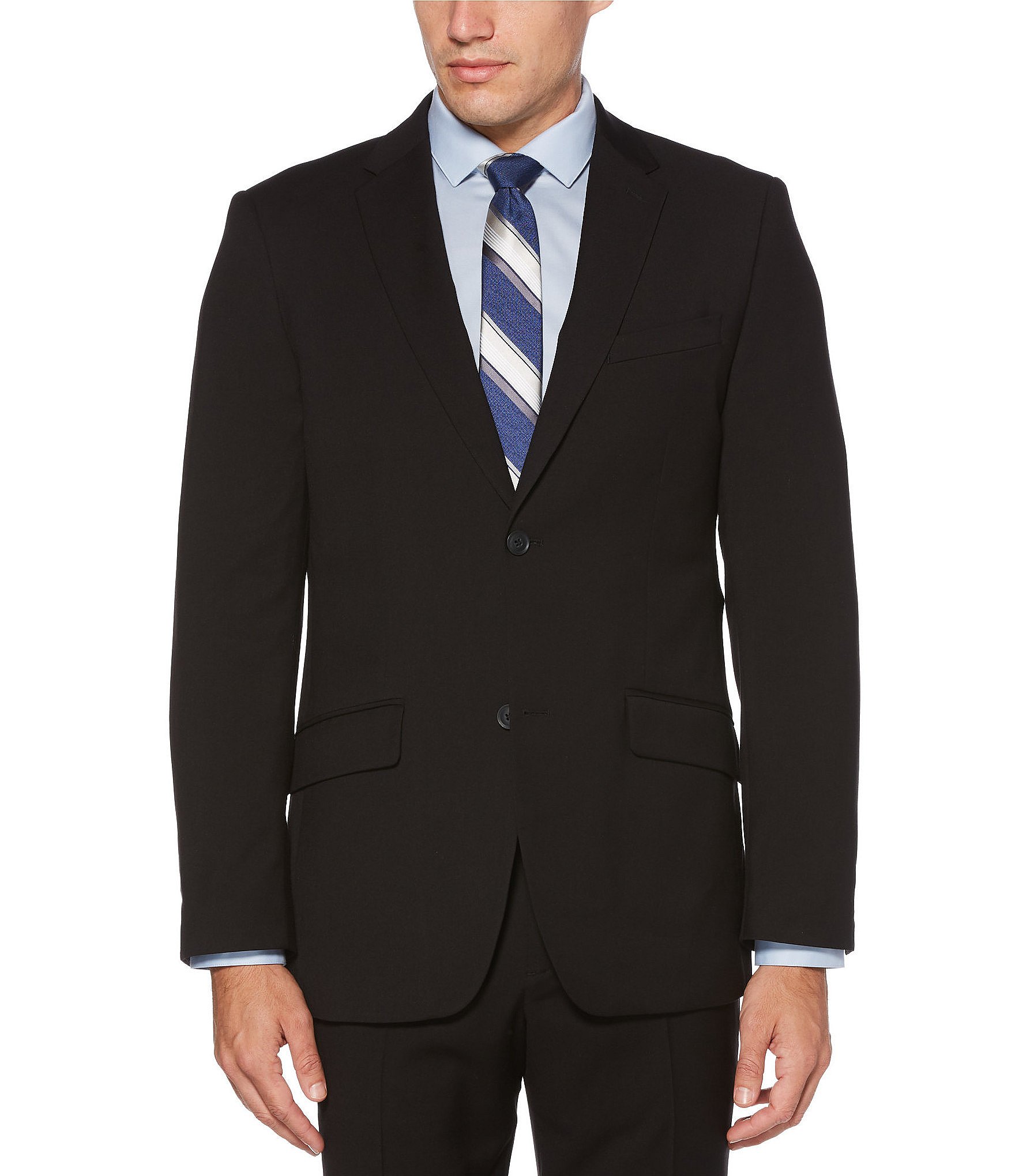 Perry Ellis Big & Tall Solid Performance Stretch Suit Separates Jacket ...