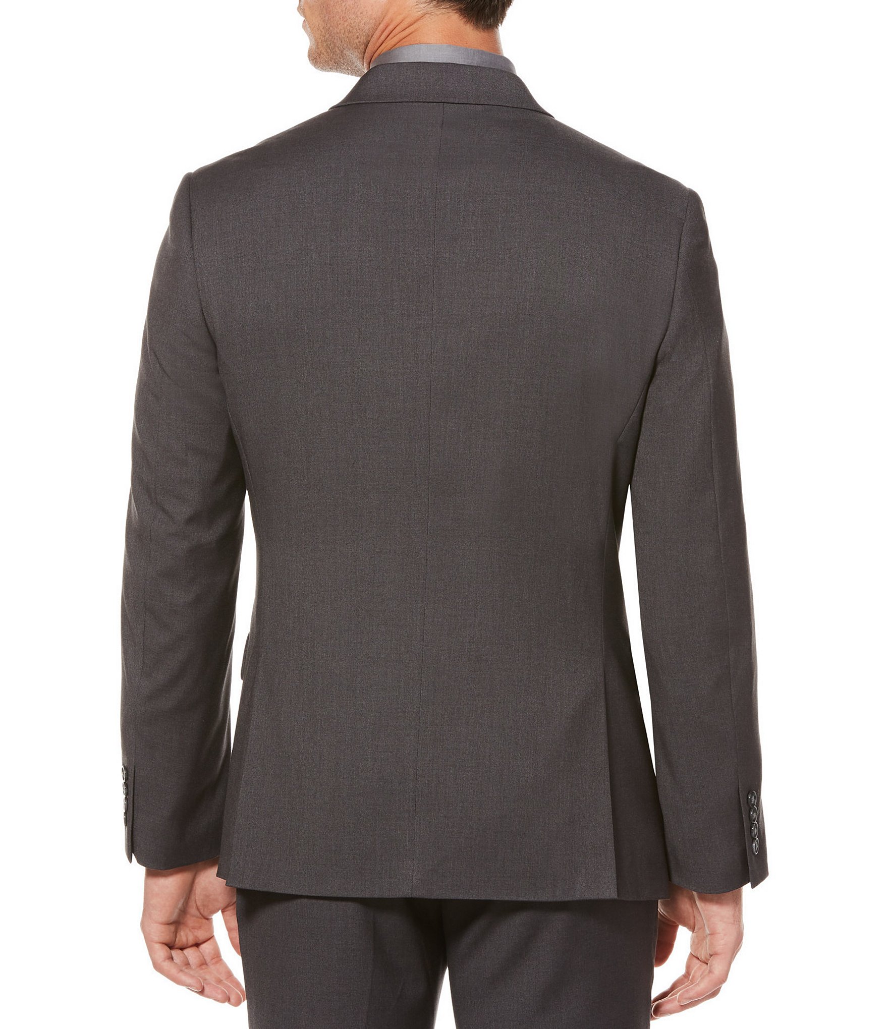 Perry Ellis Slim-Fit Solid Suit Separates Jacket