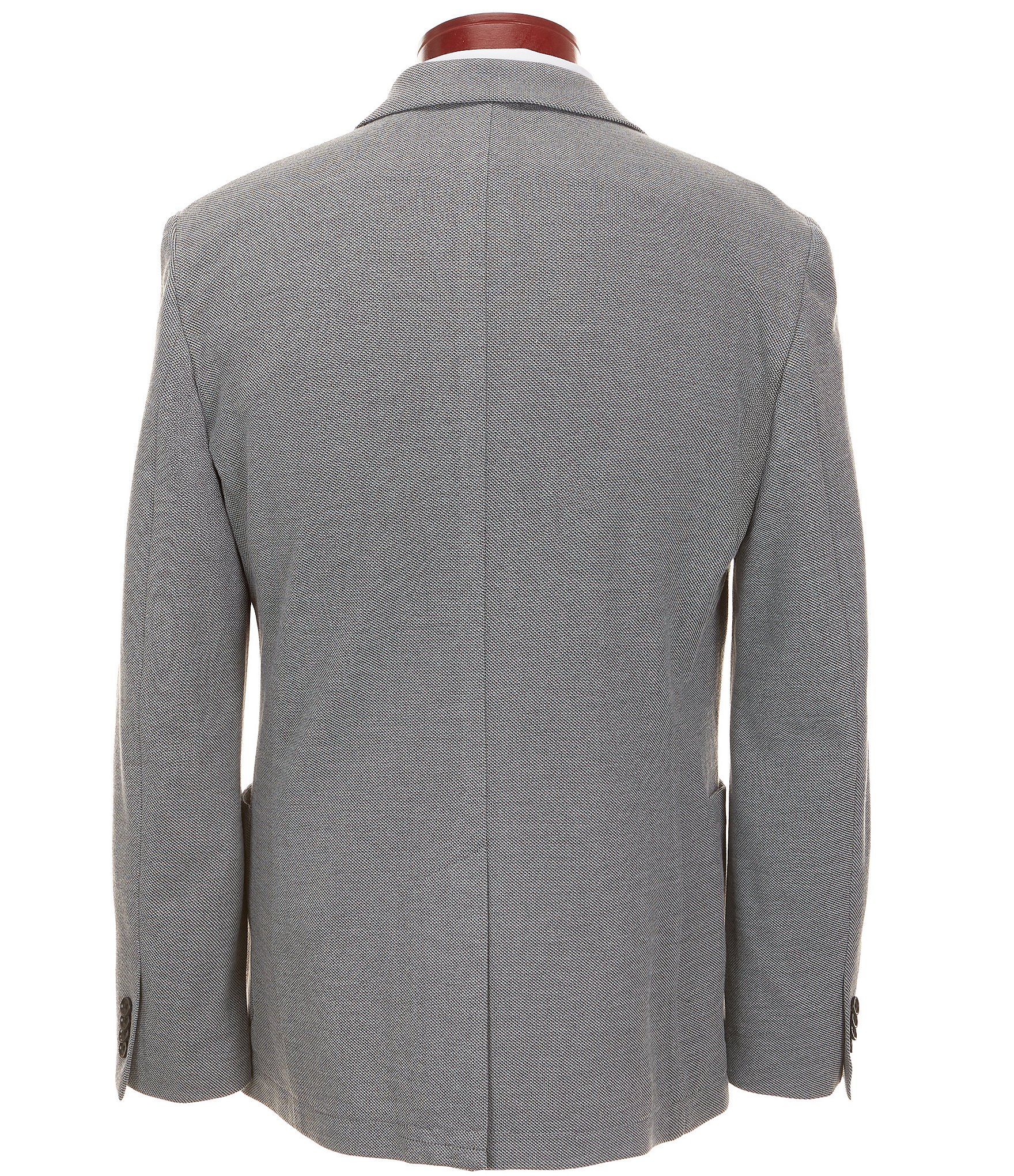Perry Ellis Slim Fit Stretch Unlined Textured Blazer