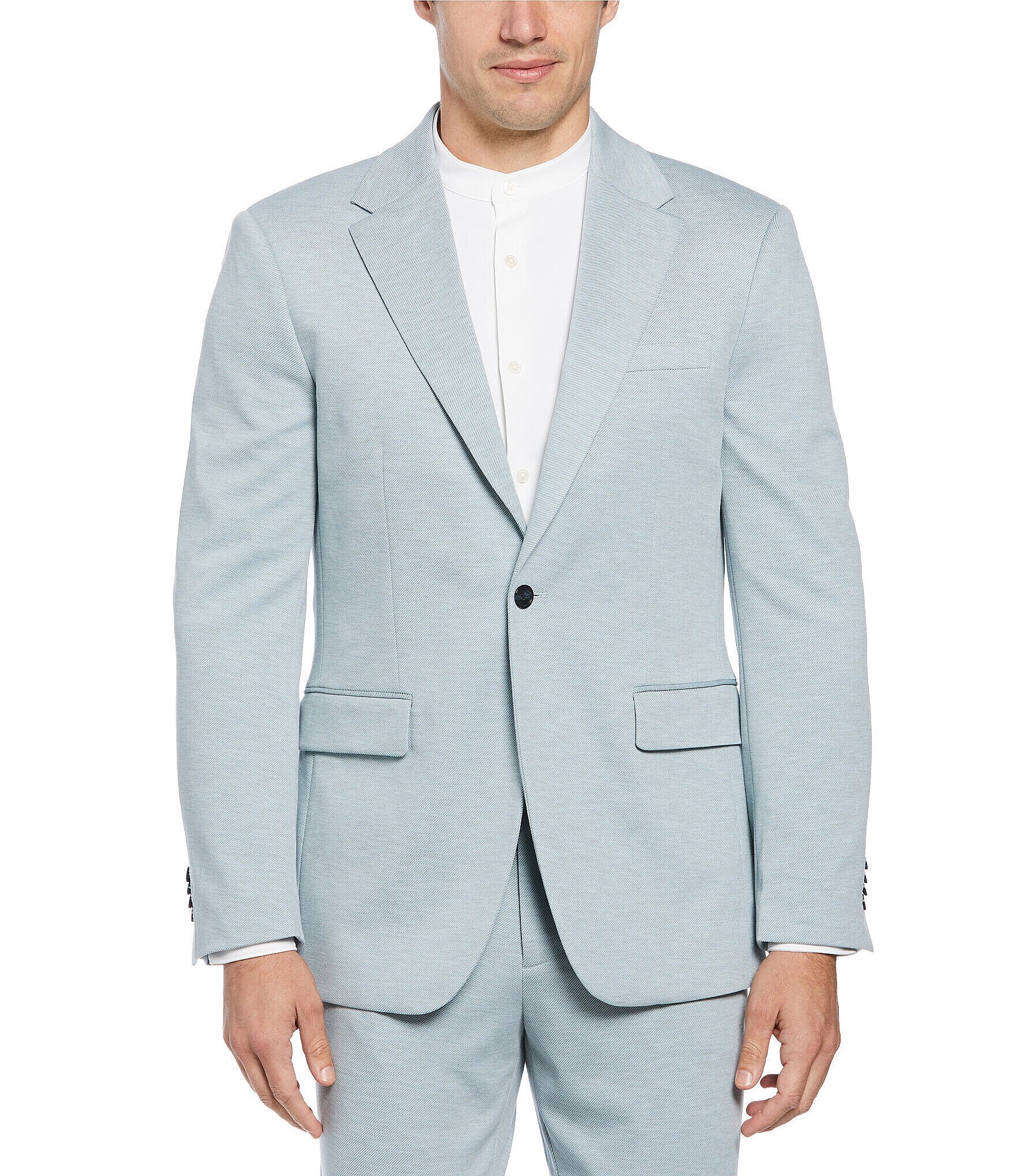 Perry Ellis Solid Knit Suit Separates Jacket The Shops at Willow Bend