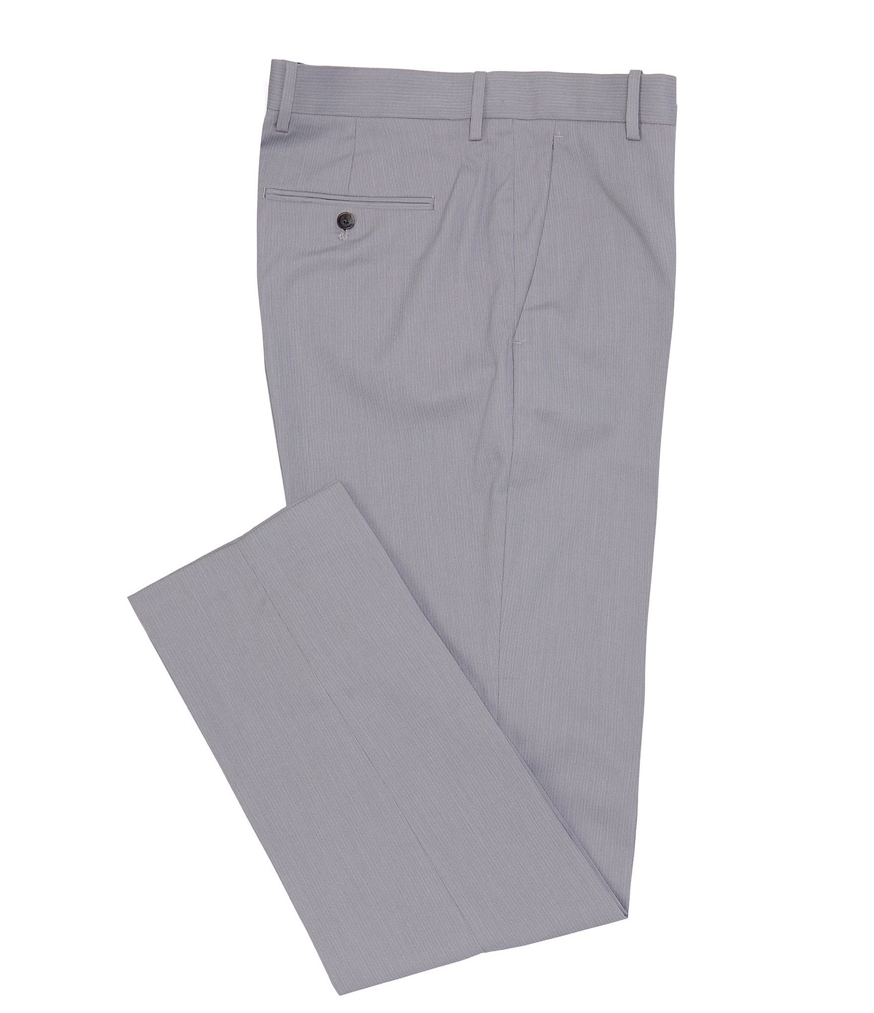Perry Ellis Very Slim Fit Flat Front Performance Stretch Suit Separates  Dress Pants | Dillard's