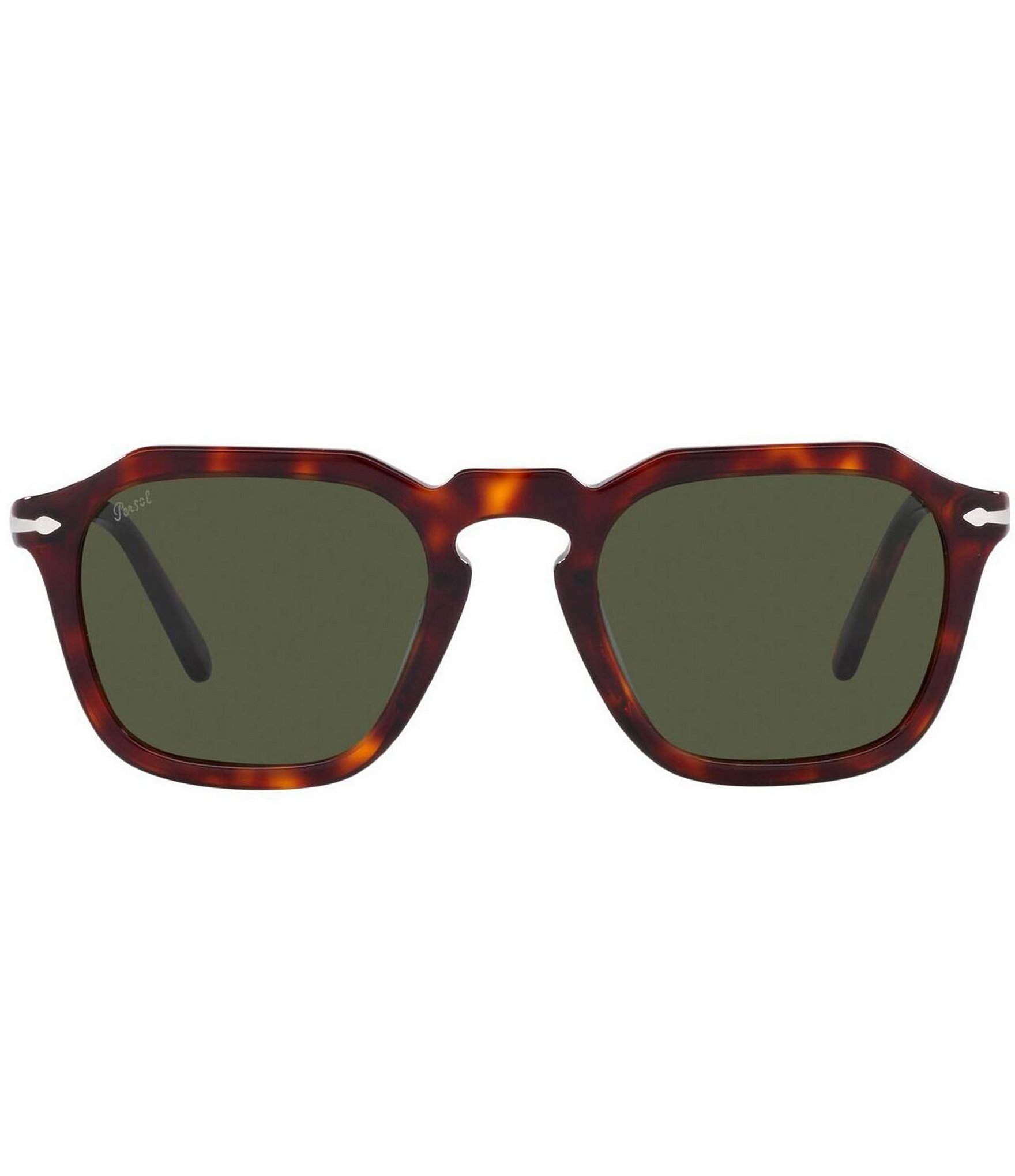 Persol Unisex PO3292S 50mm Havana Square Sunglasses