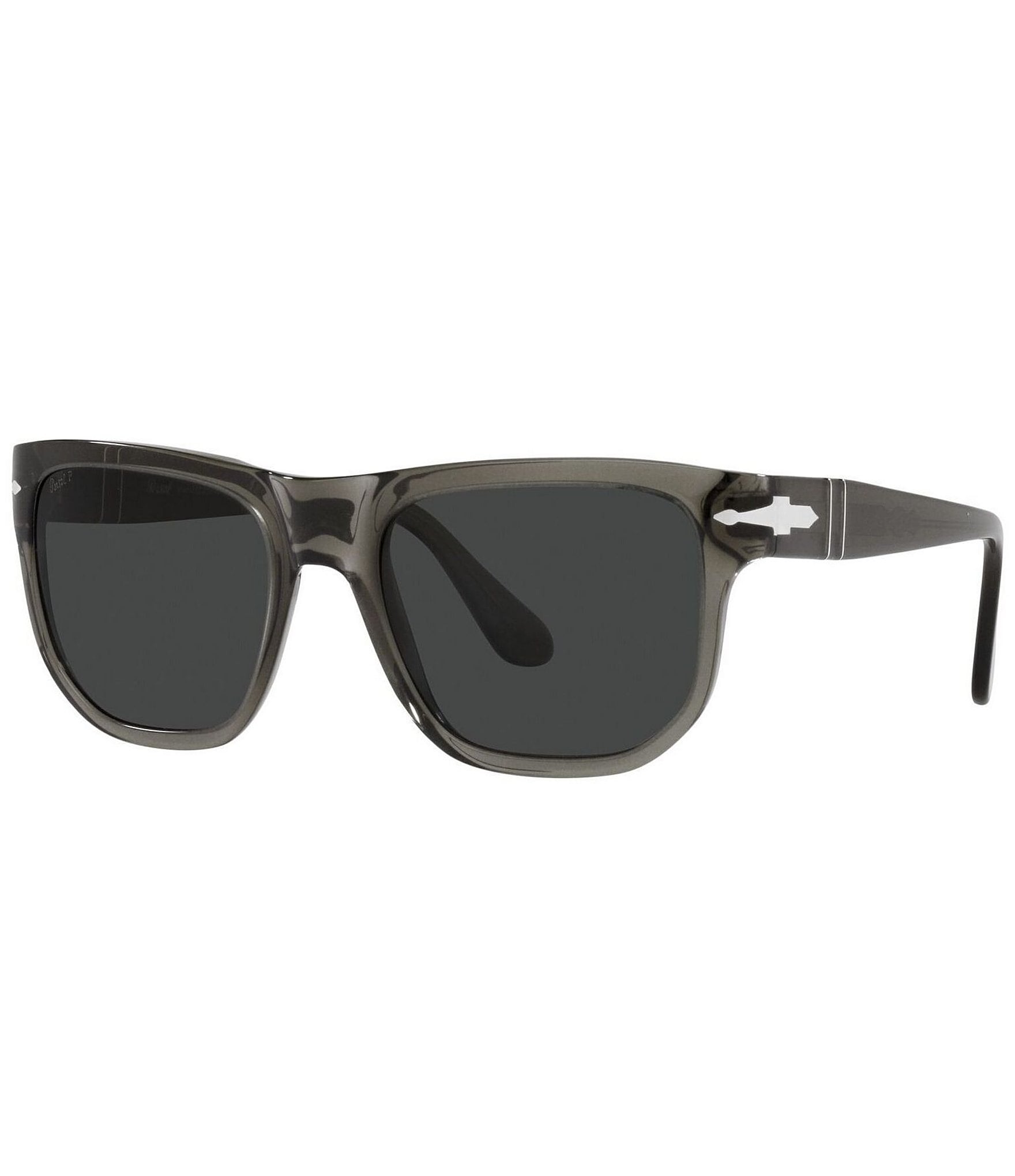 Persol Men's PO3272S 53mm Rectangle Polarized Sunglasses