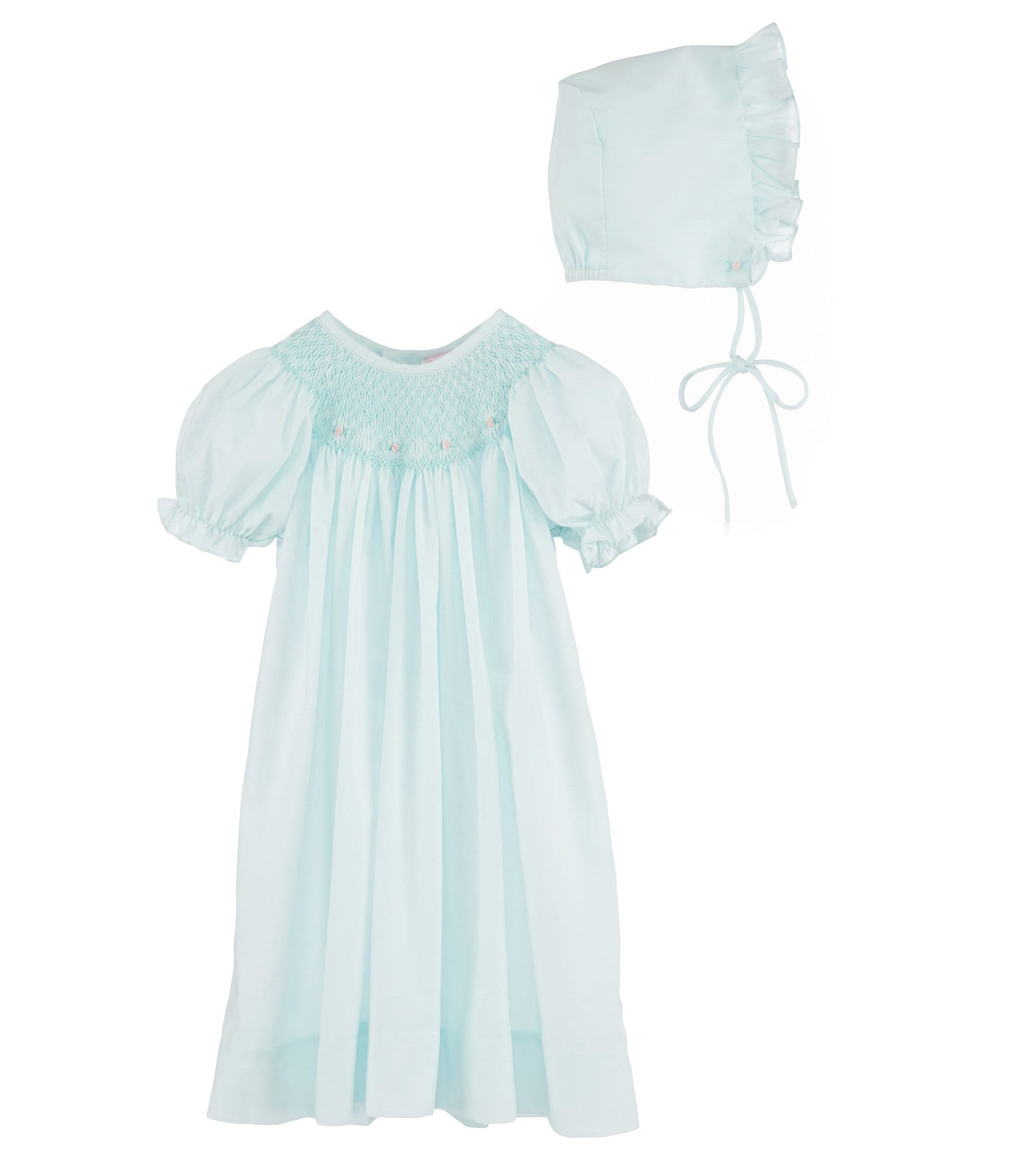 baby girl dresses with bonnets