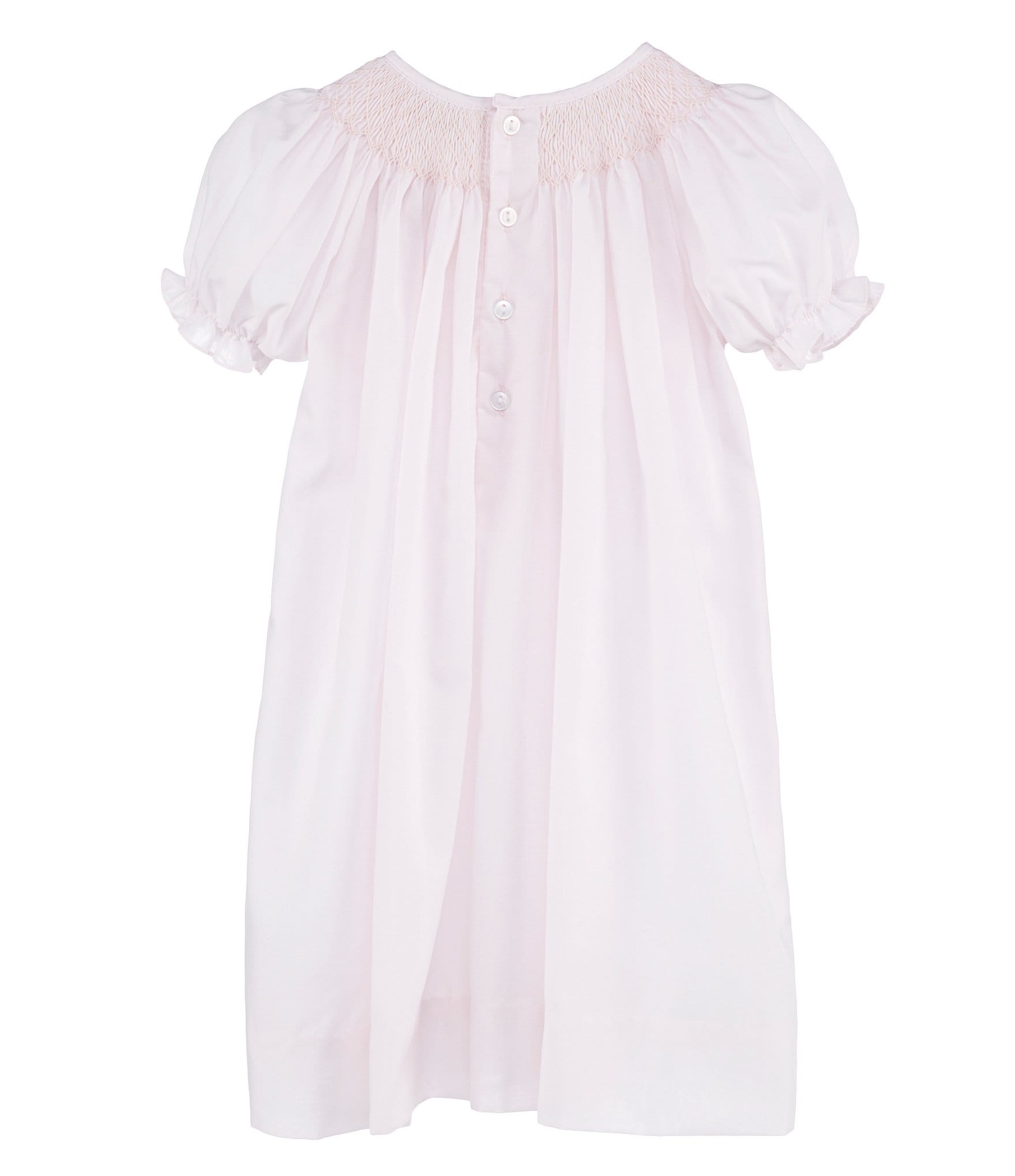 Petit Ami Baby Girls Newborn-9 Months Smocked Gown & Bonnet Set