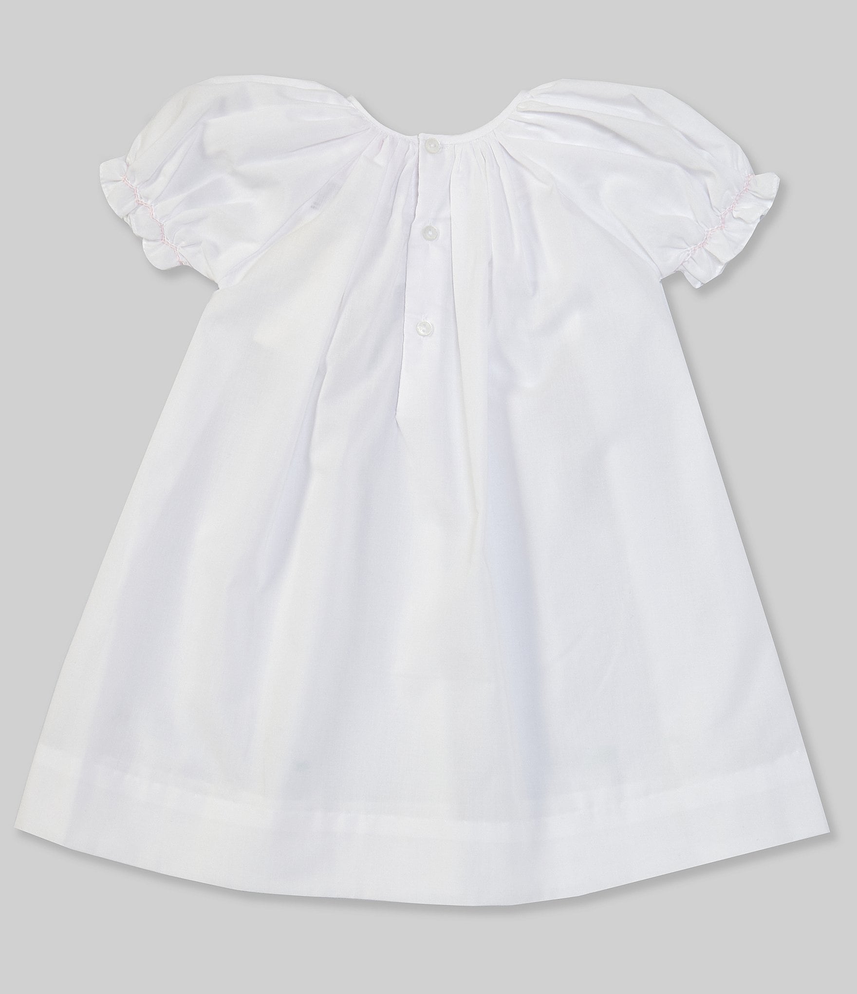 Petit Ami Baby Girls Preemie-Newborn Smocked Dress