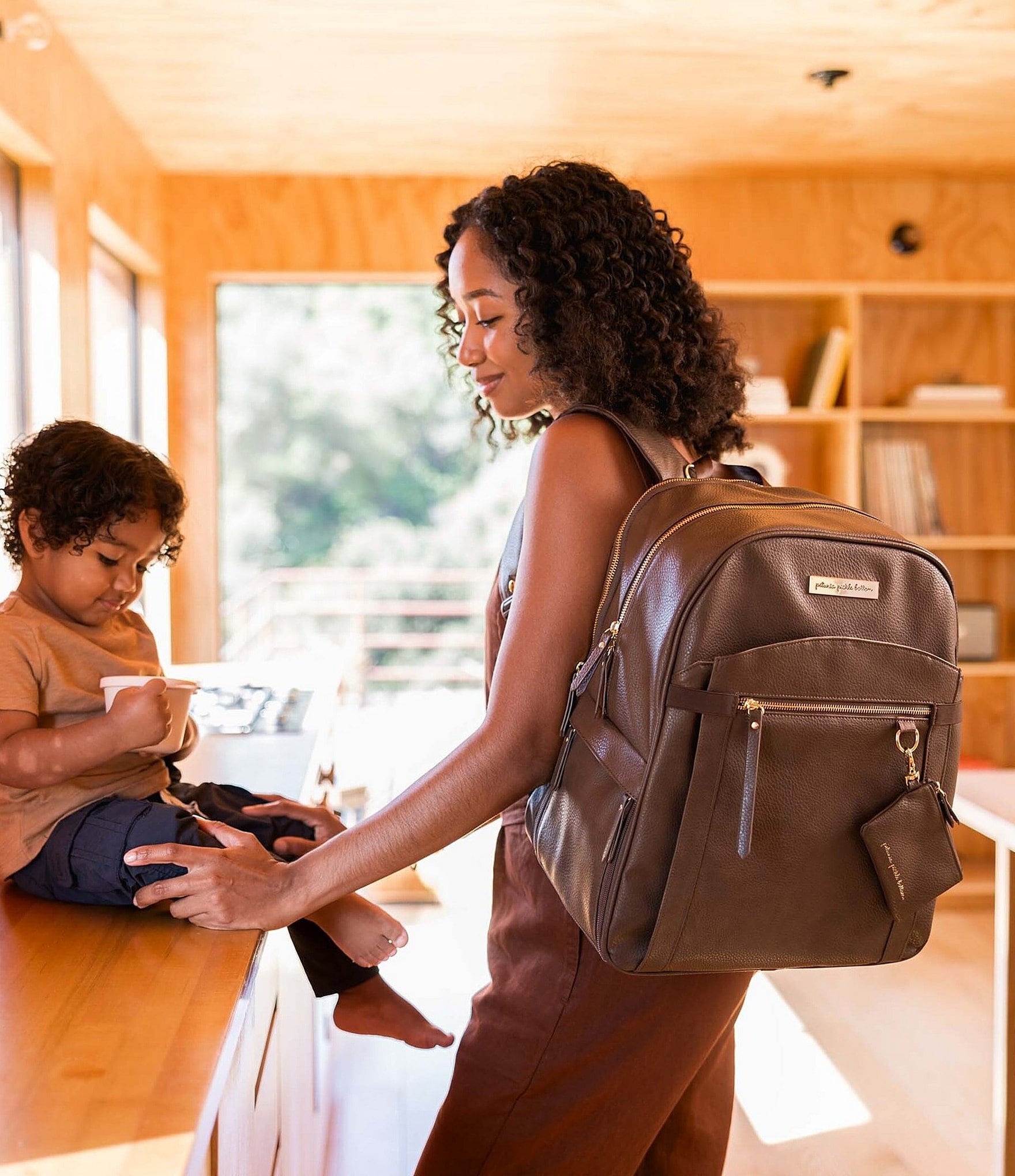 Petunia Pickle Bottom 2-In-1 Provision Breast Pump Backpack Diaper Bag