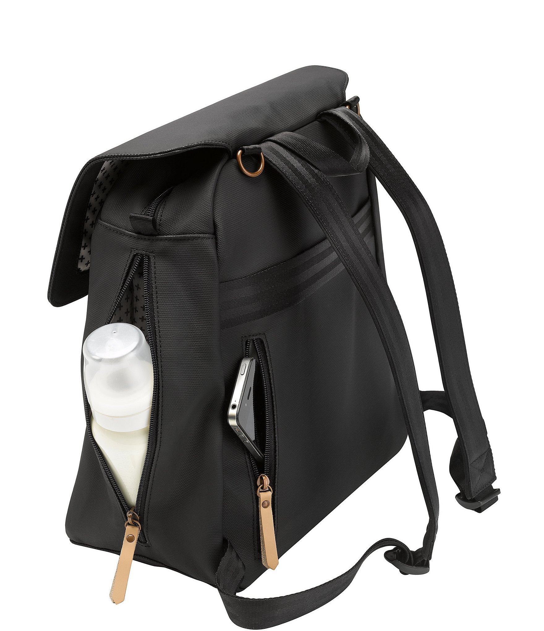 Petunia Pickle Bottom Meta Canvas Backpack - Black Matte