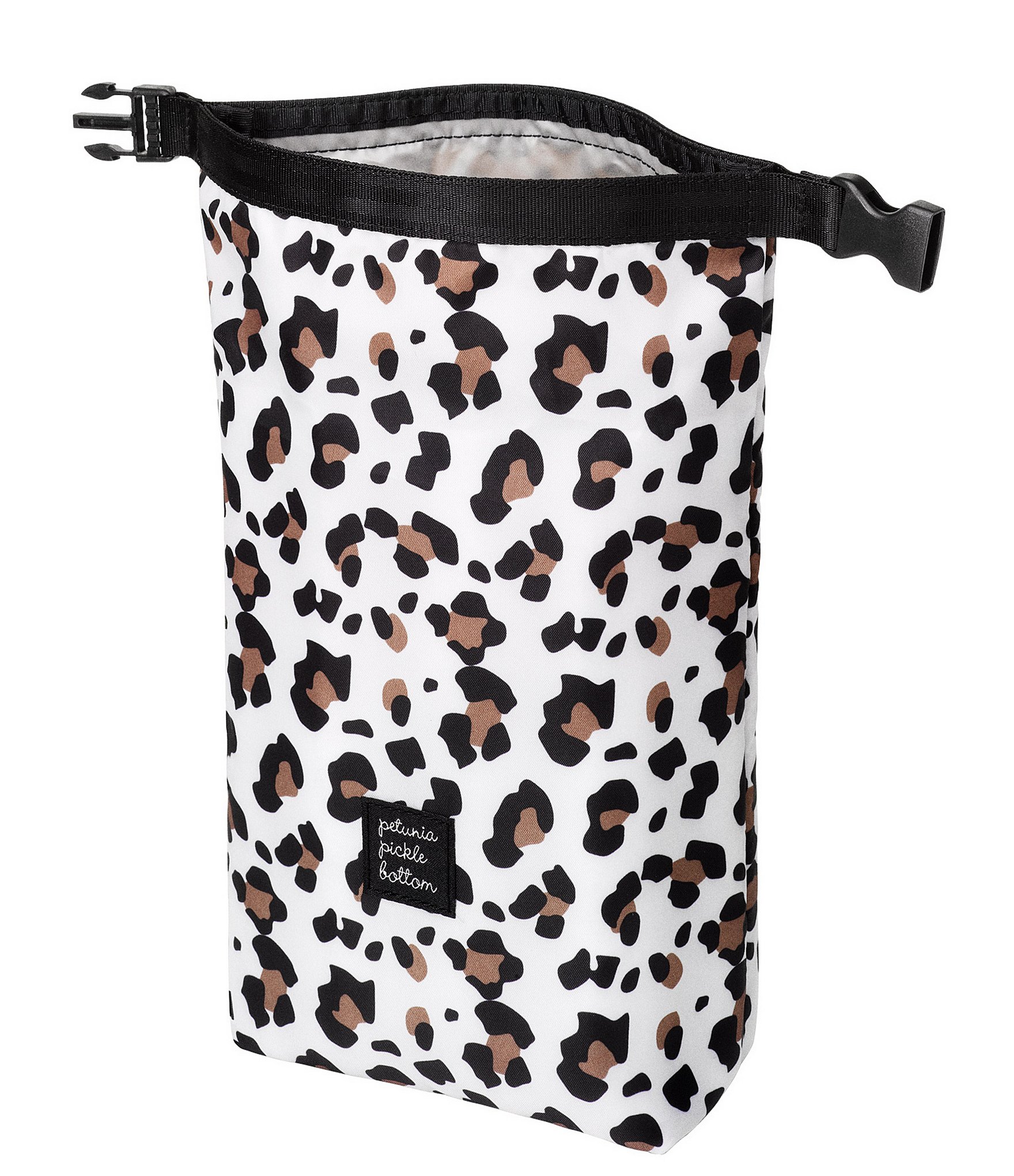 Petunia Pickle Bottom Sip Double Bottle Holder - Leopard