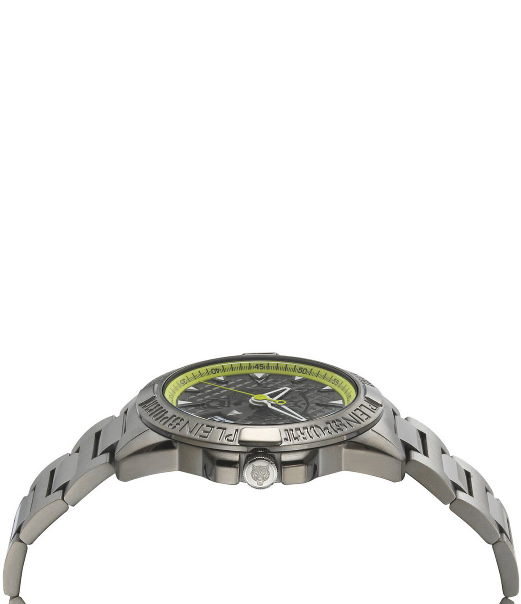 Philipp Plein Touchdown Men's Gunmetal Bracelet Watch