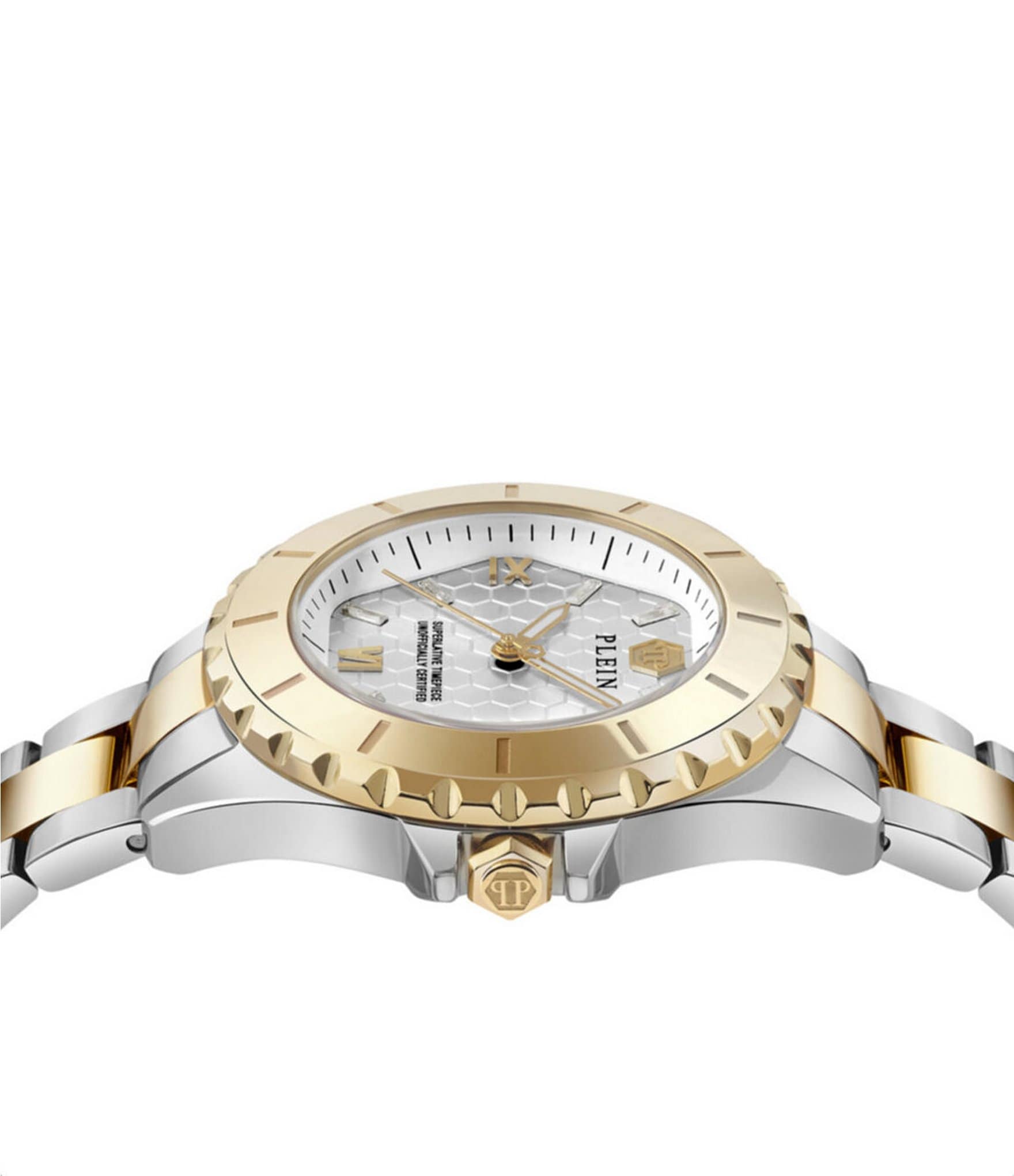 Philipp Plein Women's Heaven Analog Two Tone Stainless Steel Bracelet Watch