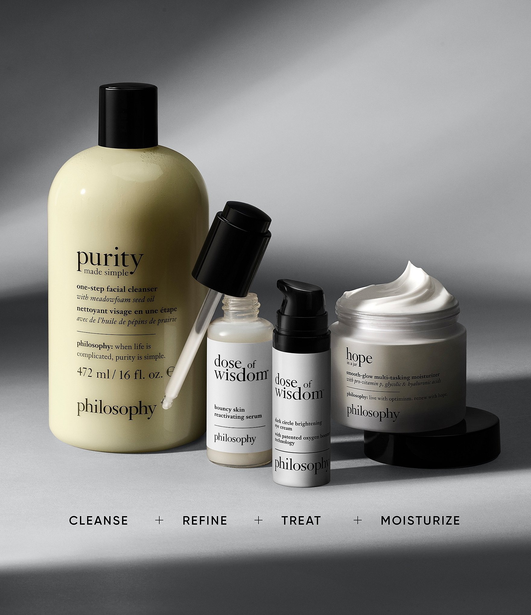 philosophy 4-pc. hydrate & glow skincare gift set