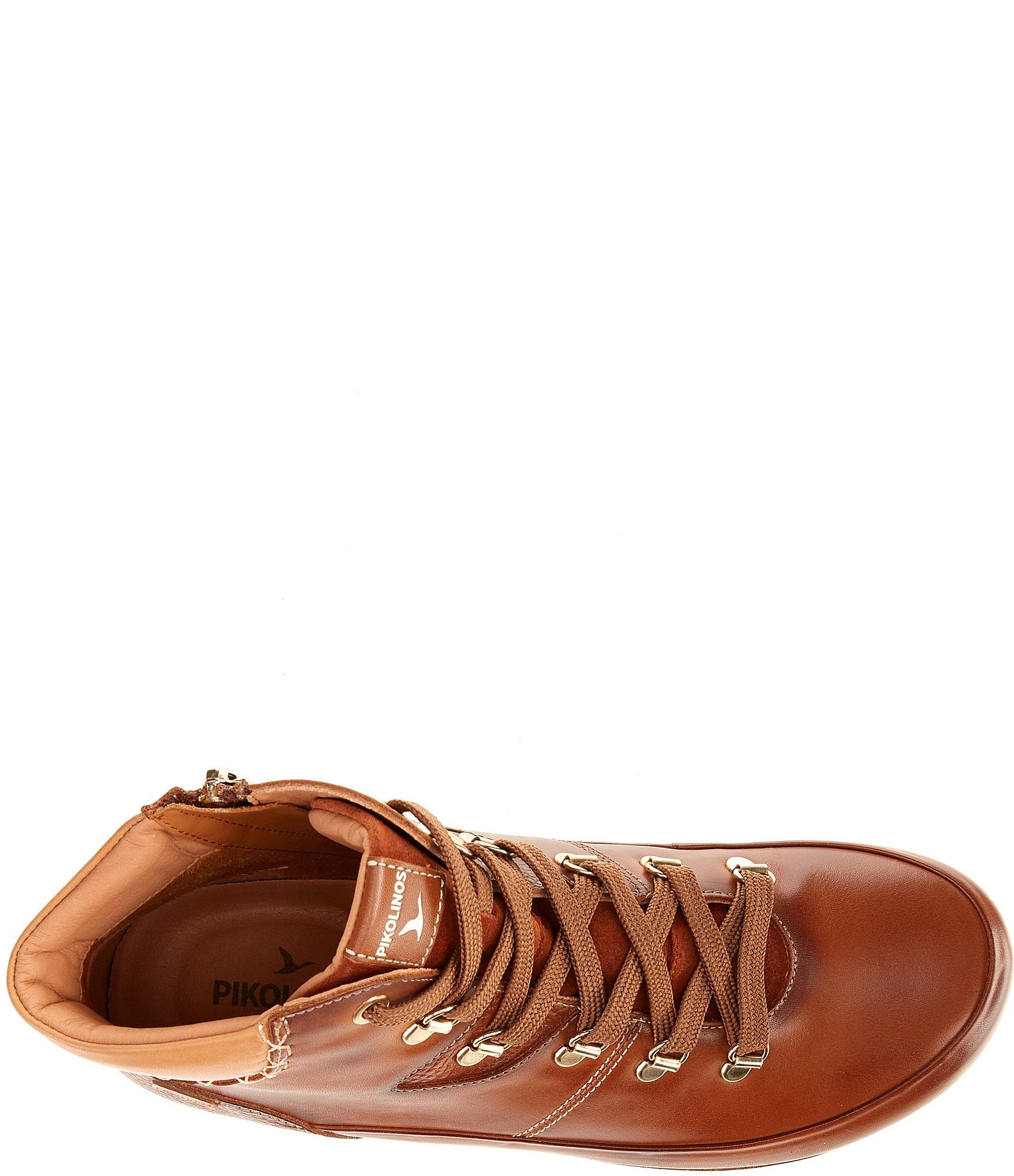 Pikolinos Granada Leather Lace Up Booties