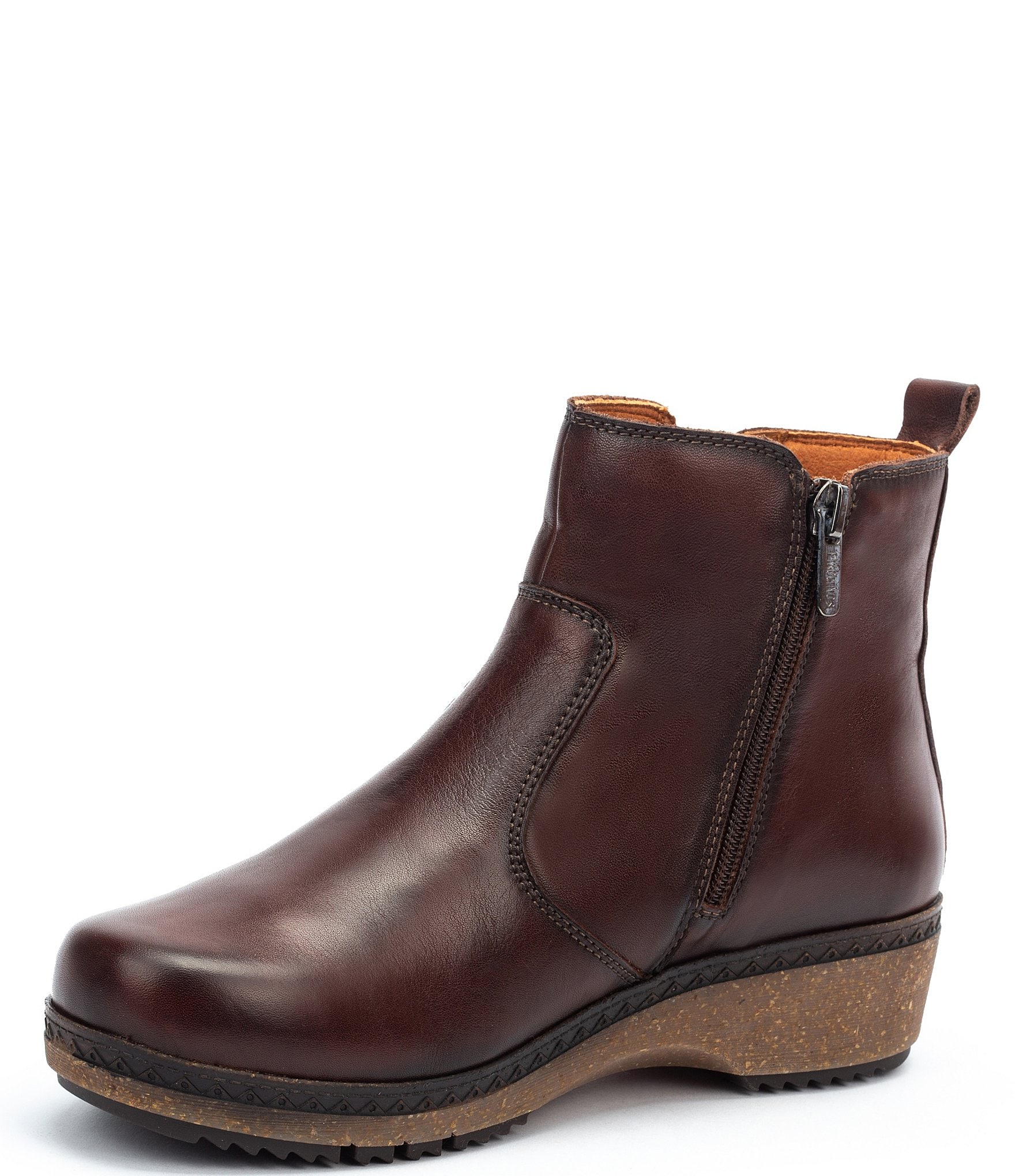 Pikolinos Granada Water-Resistant Leather Booties