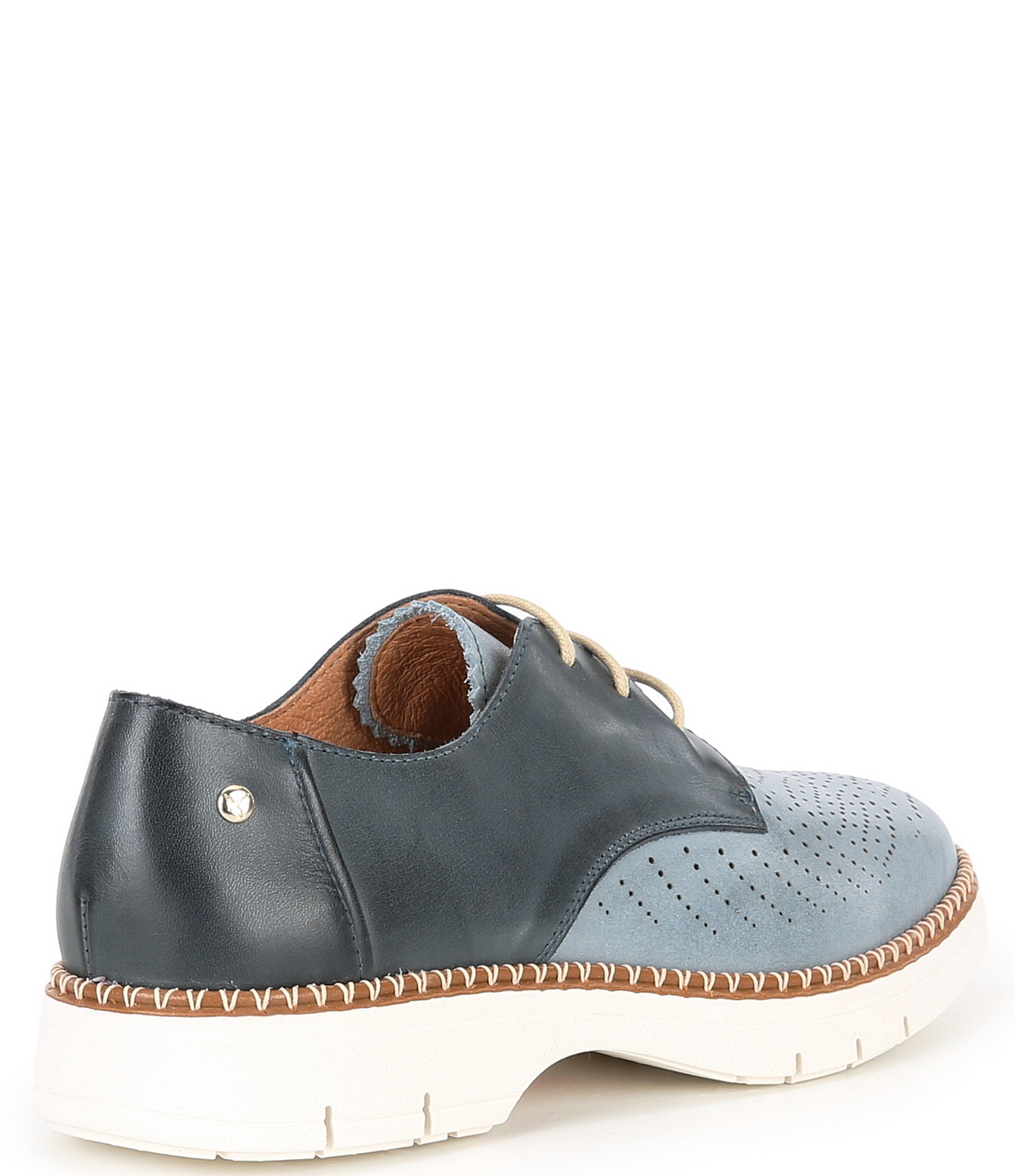 Pikolinos Henares Perforated Two-Tone Oxfords