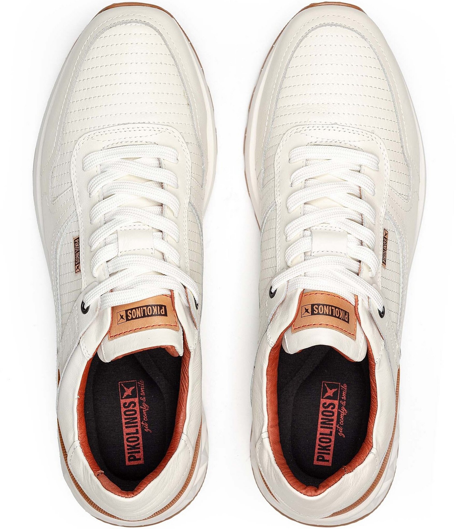 Pikolinos Men's Aranda Perforated Leather Sneakers