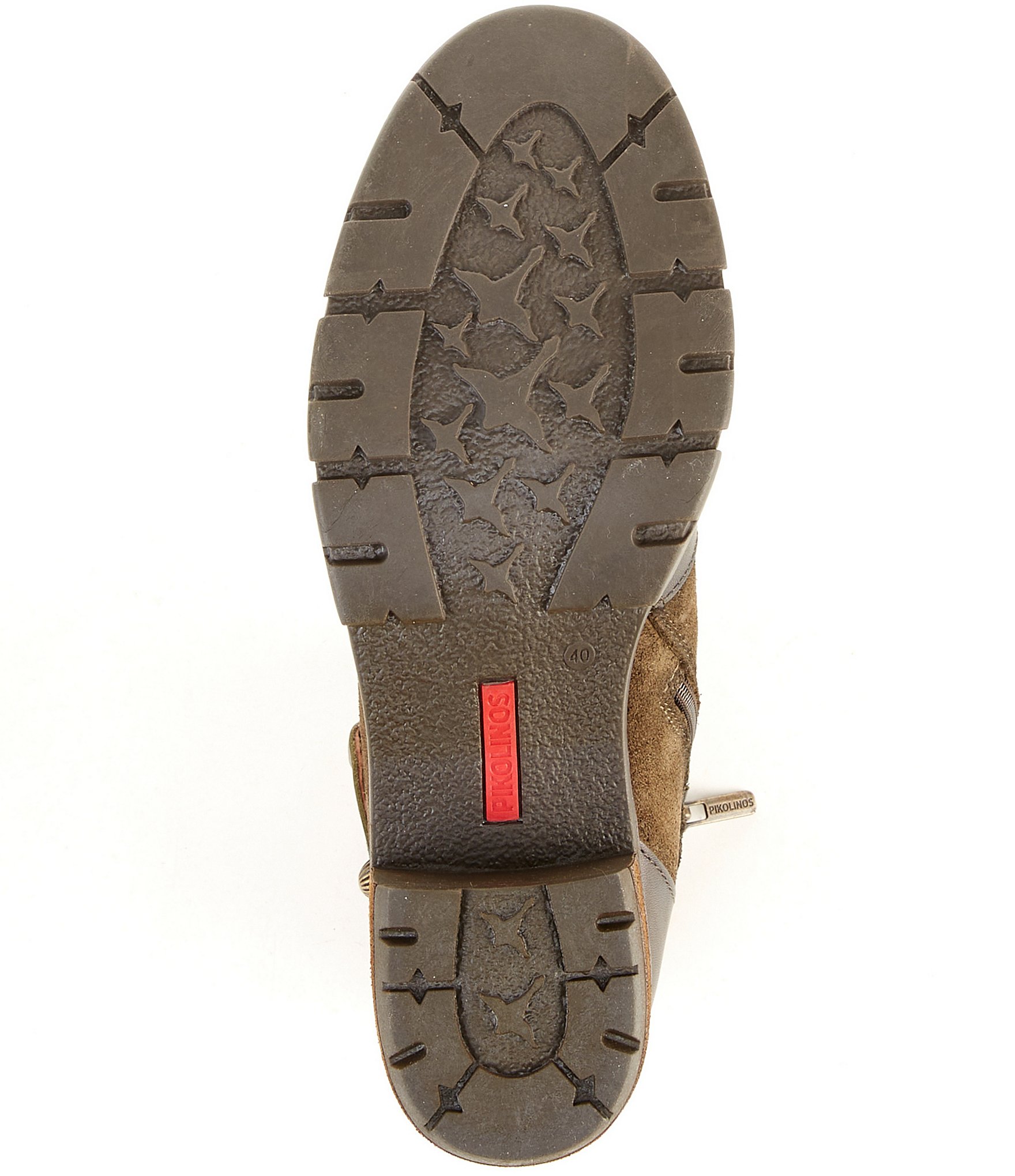 Pikolinos San Sebastian Leather Lace Up Booties